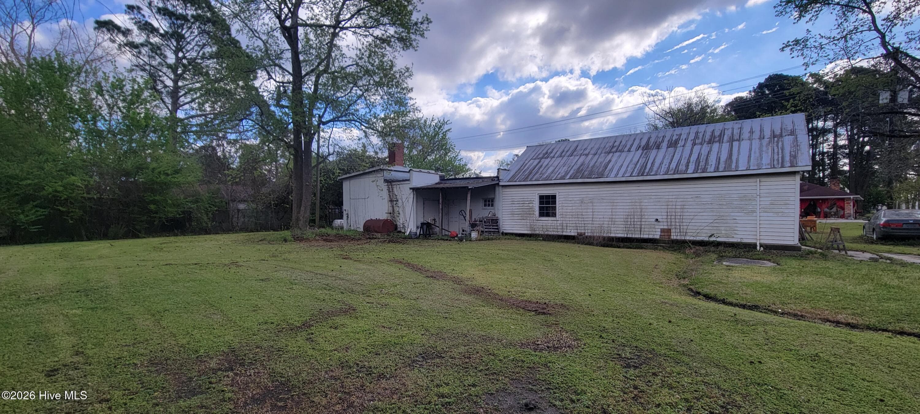 VIEW FROM BACK TOWARDS BUILDING - 3422 Us 17 Highway S, Chocowinity, NC 27817