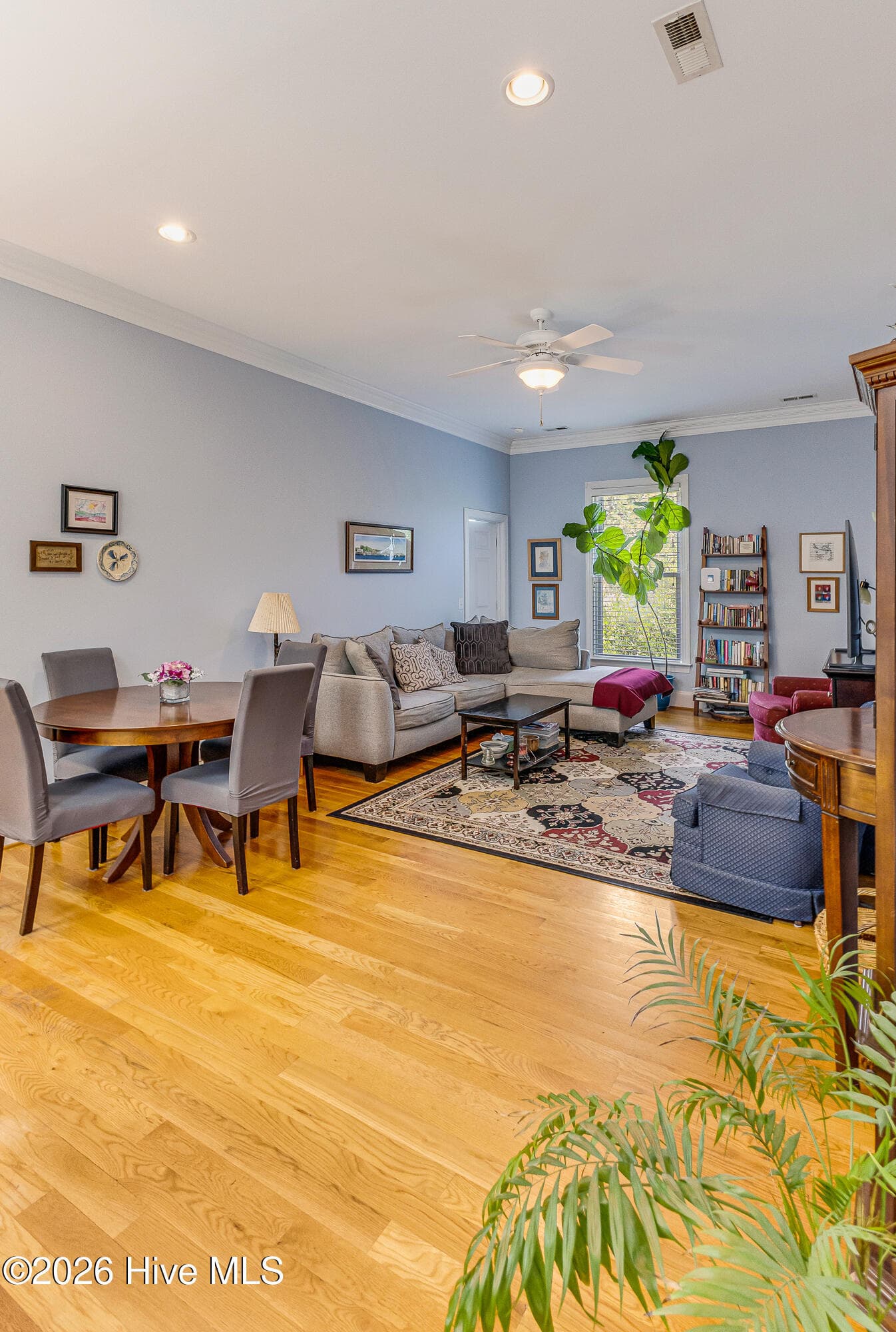 Hardwood Floors in Living Area - 701 N Howe Street 8, Southport, NC 28461