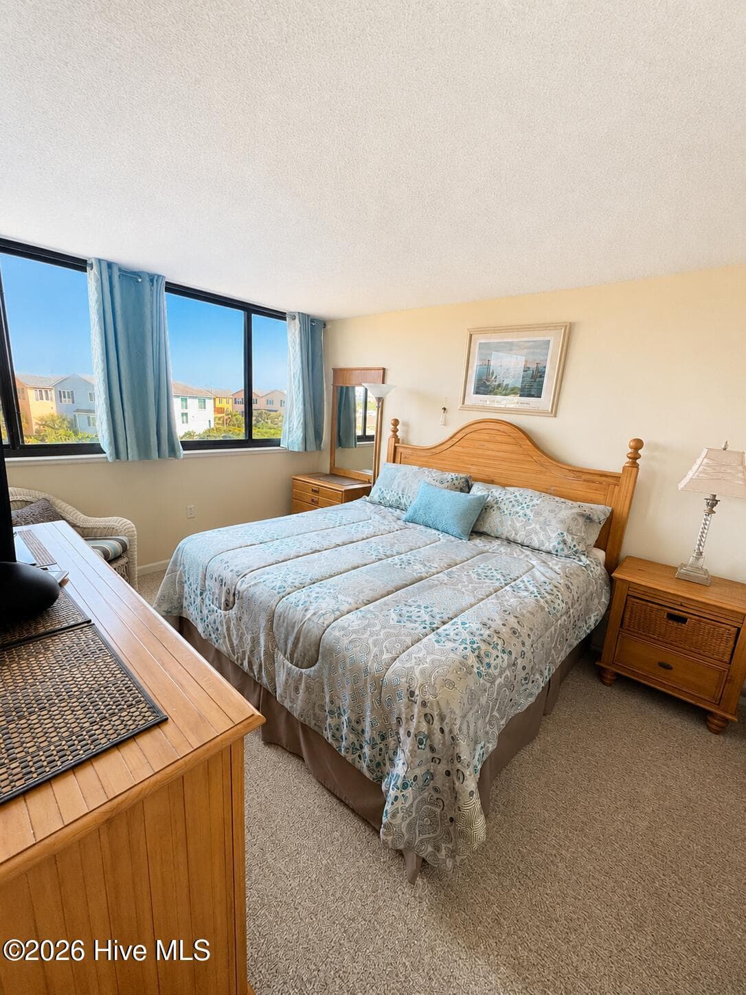 primary bed with a ocean view and sound view - 1400 E Ft Macon Road 313, Atlantic Beach, NC 28512