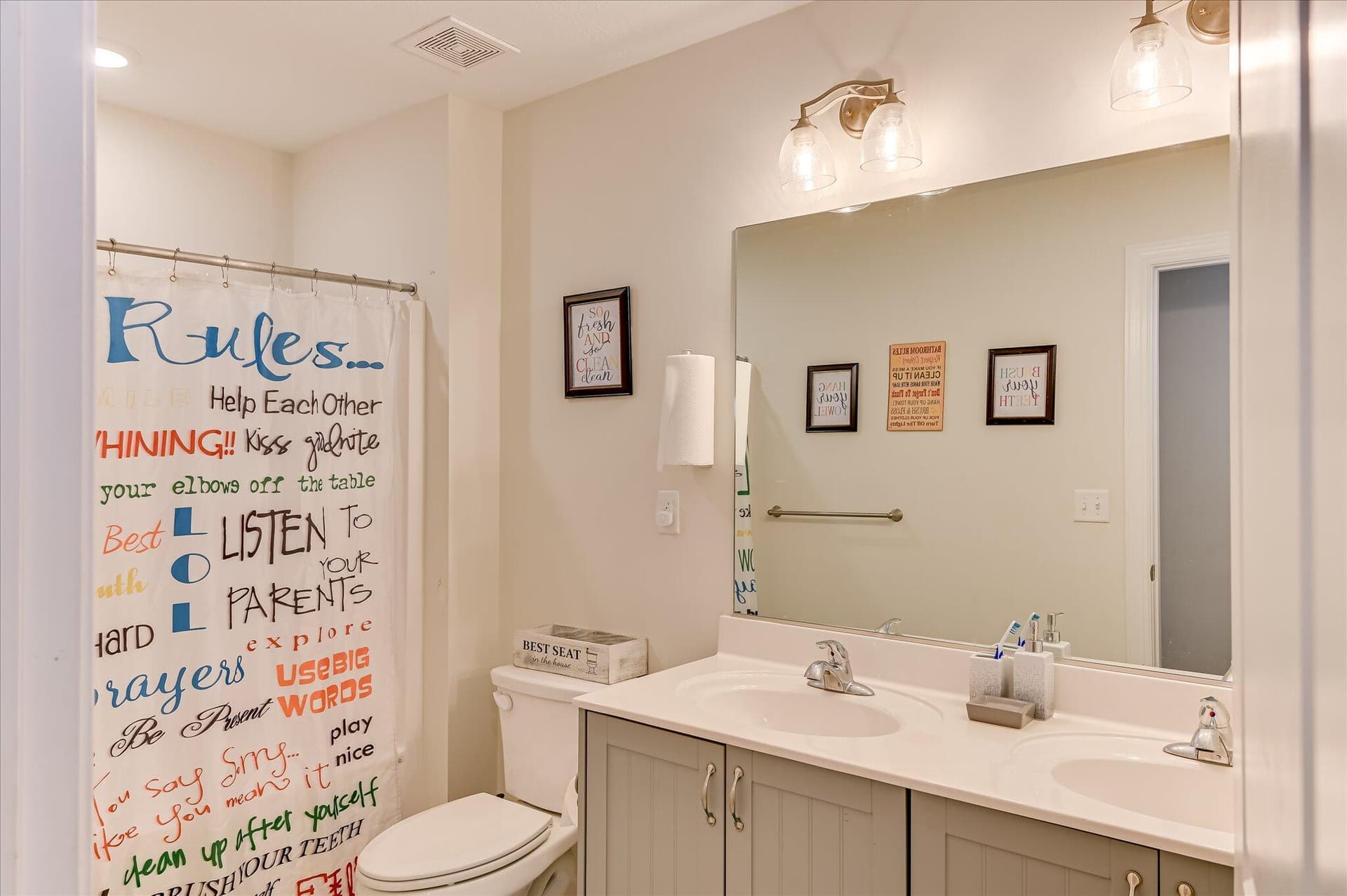2nd floor bath - 1279 Cobblefield Drive, Grovetown, GA 30813