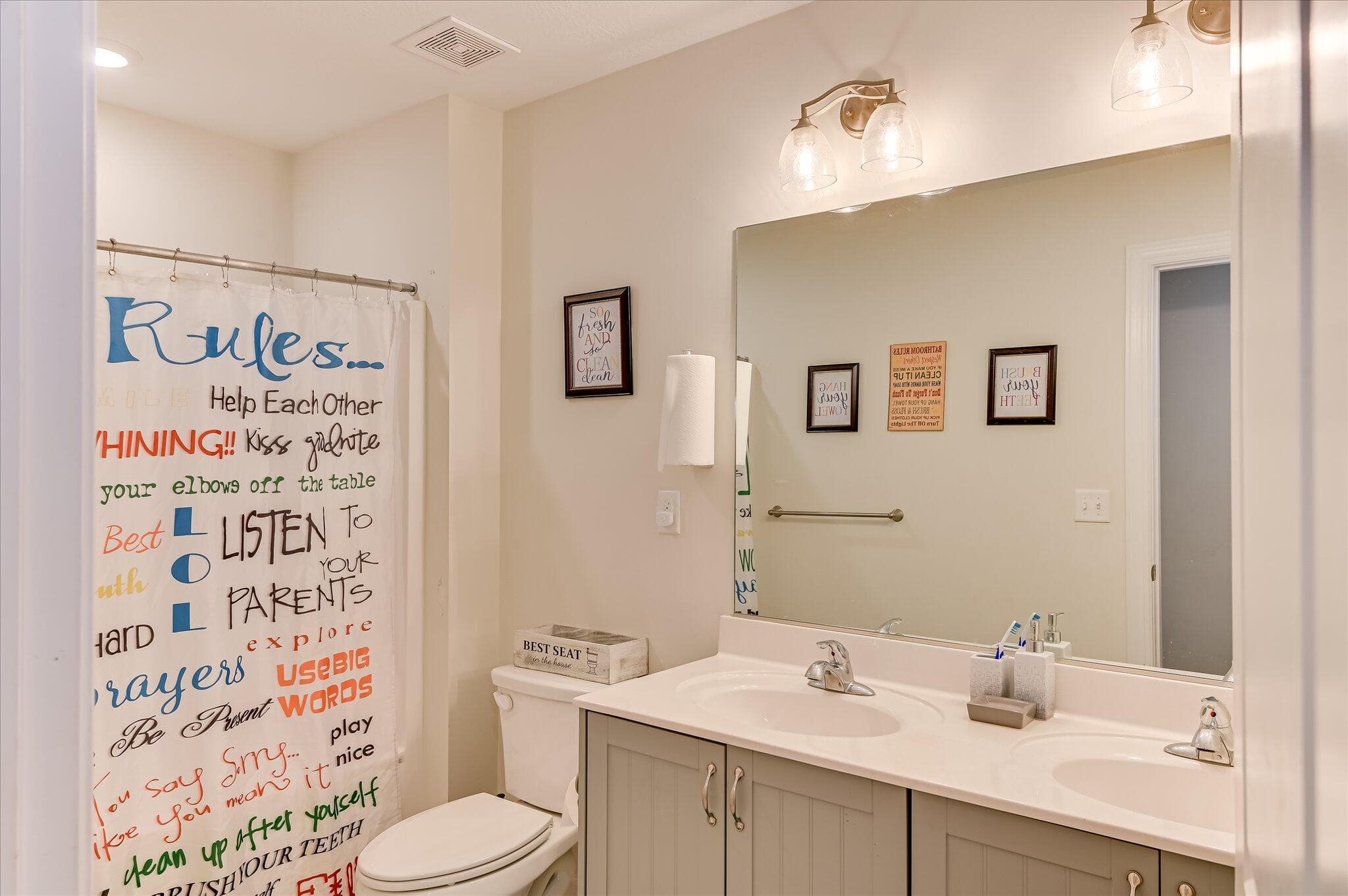 2nd floor bath - 1279 Cobblefield Drive, Grovetown, GA 30813
