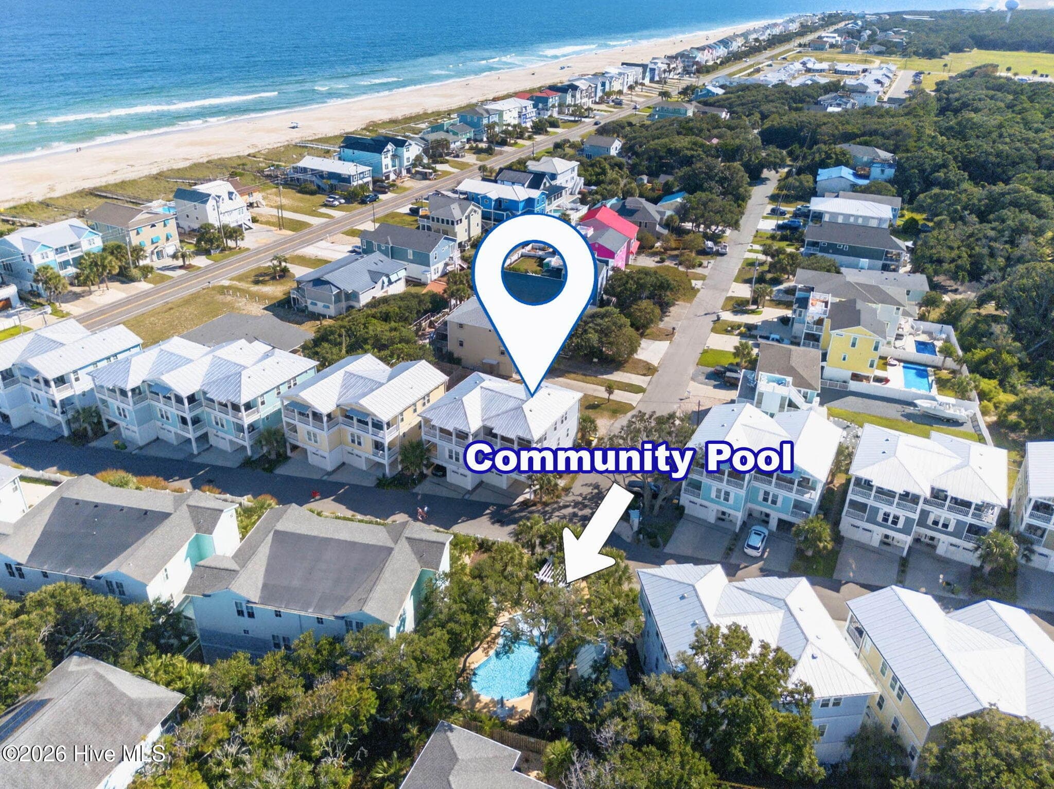 Townhouse at 233 Red Lewis Drive, Kure Beach, NC 28449, photo 62 of 76