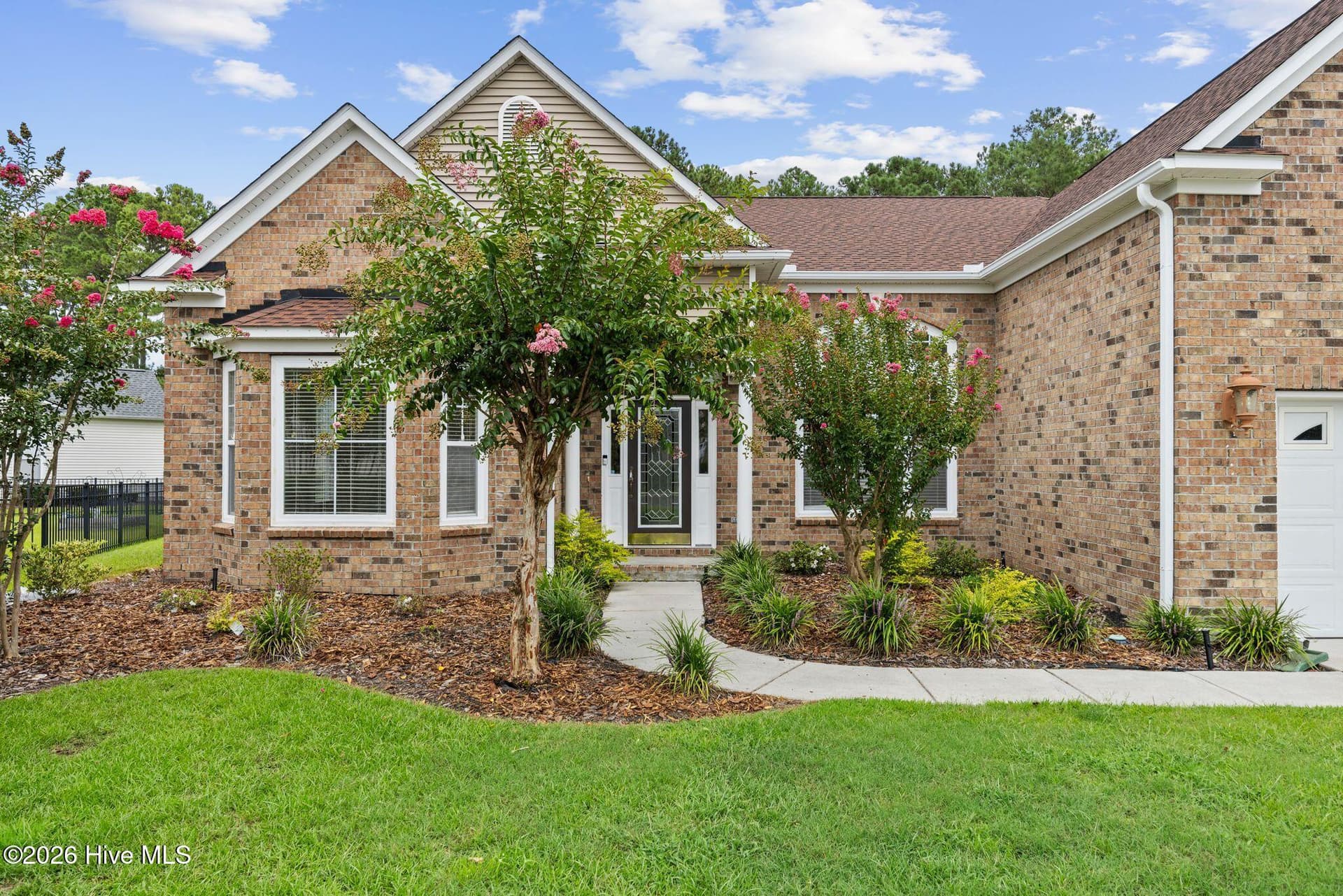 Crepe Myrtles walk-way - 696 Donmovin Court NW, Calabash, NC 28467