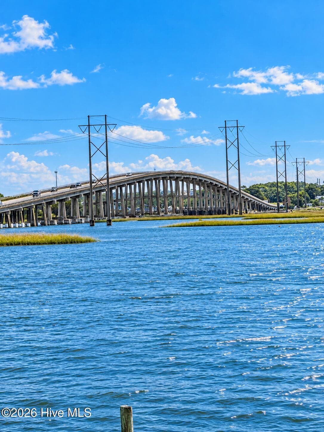 View of Bridge from dock - 400 1 Sunrise Court, Emerald Isle, NC 28594