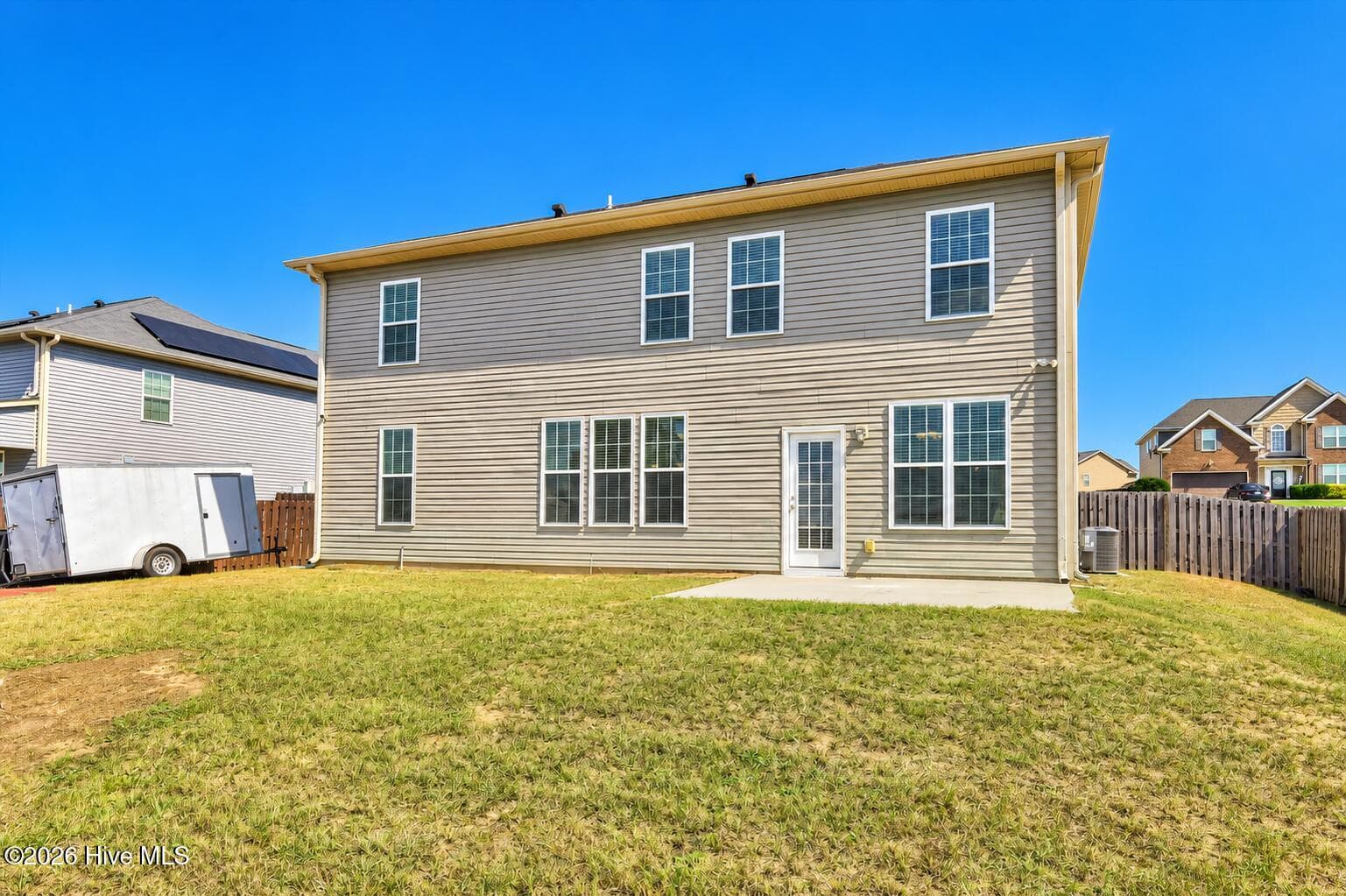 Back yard - 1730 Ethan Way, Hephzibah, GA 30815