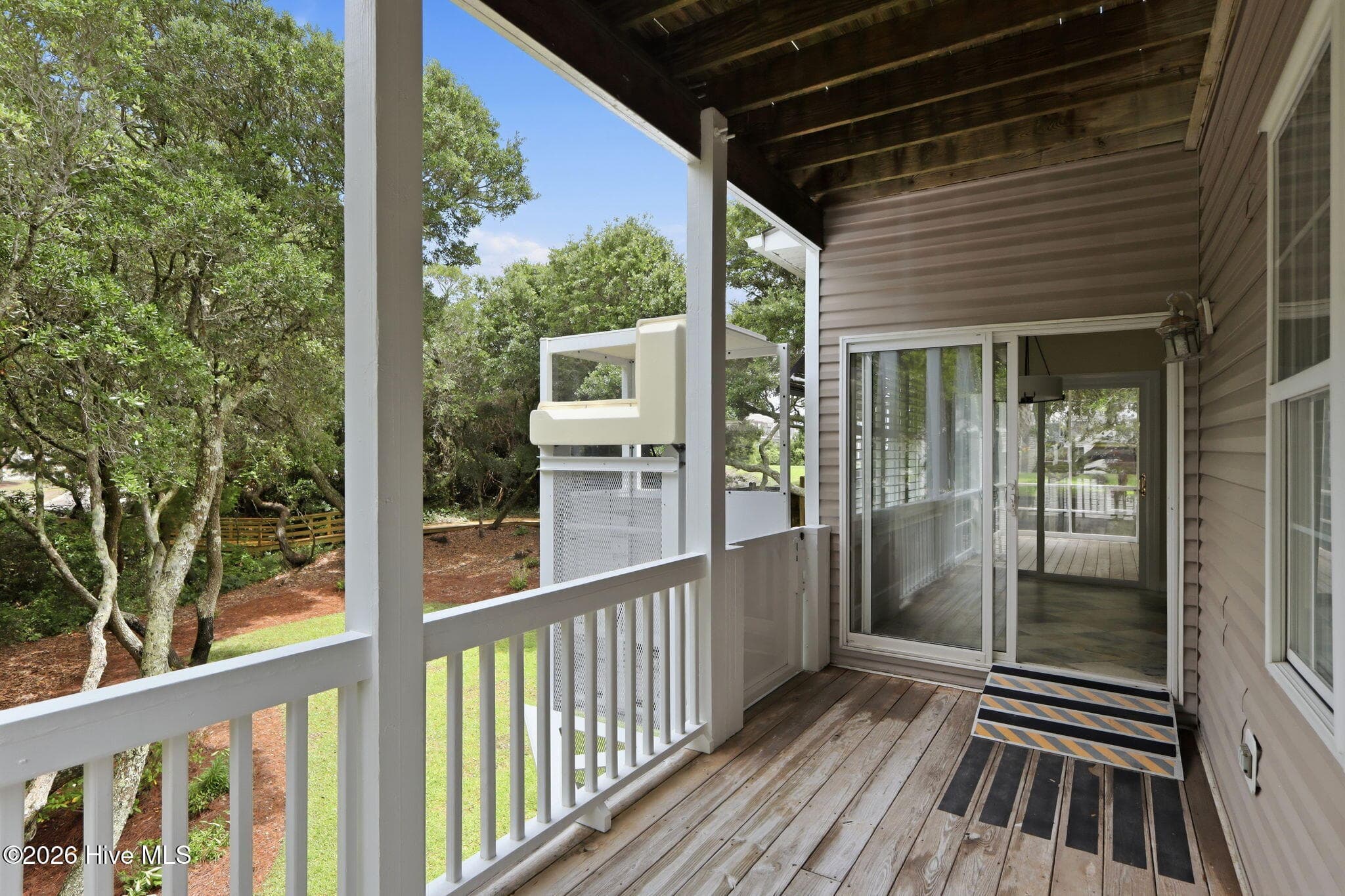 Deck and elevator - 104 Talford Drive, Atlantic Beach, NC 28512