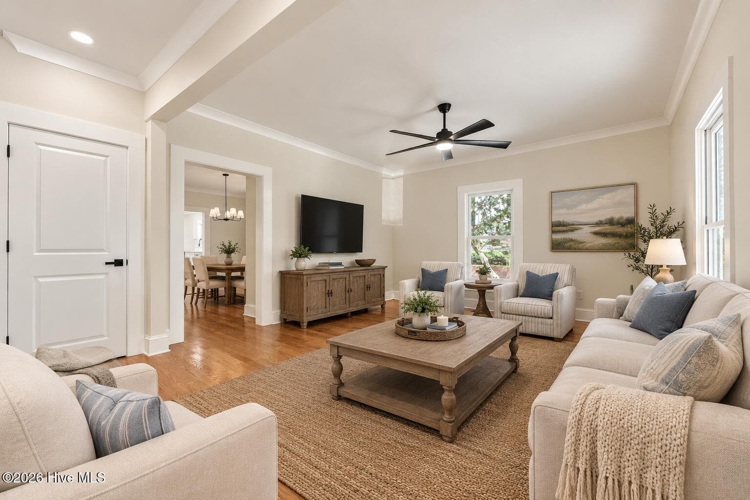 Furniture staged with AI - 550 E Main Street, Washington, NC 27889