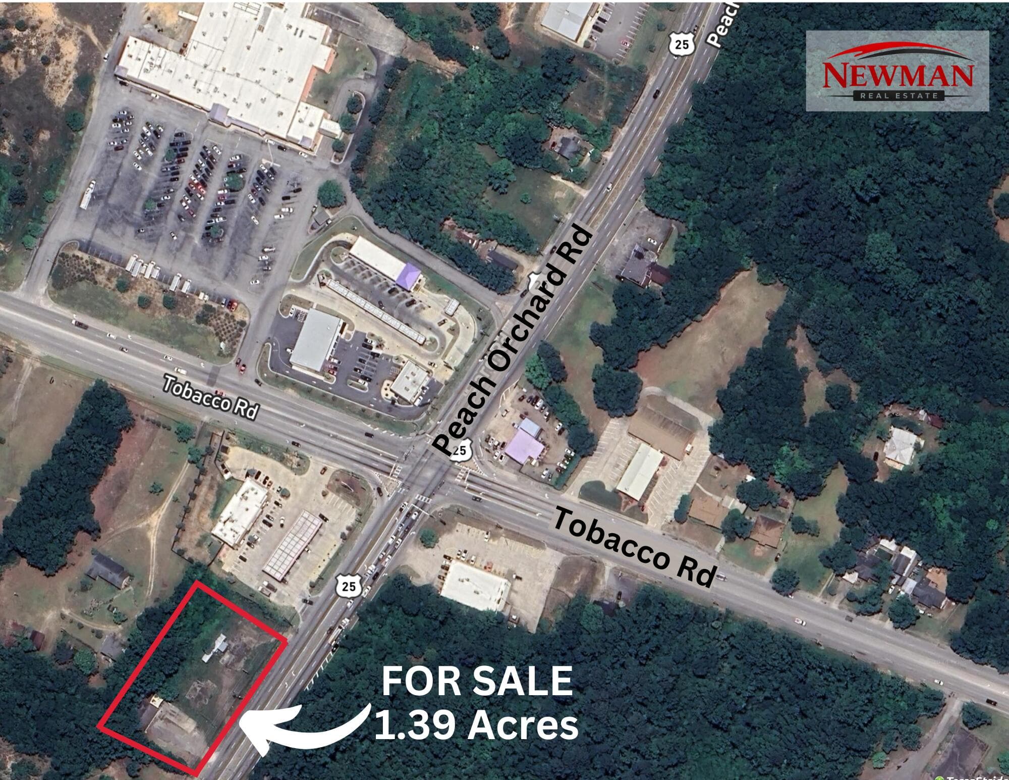 Undeveloped at 3607 Peach Orchard Road, Augusta, GA 30906, photo 5 of 11