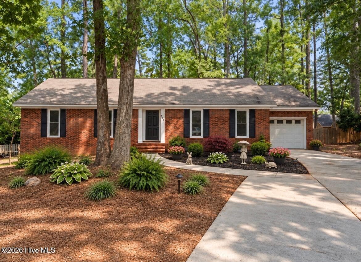 AI generated picture of possible landscaping - 128 Silver Maple Court, Martinez, GA 30907