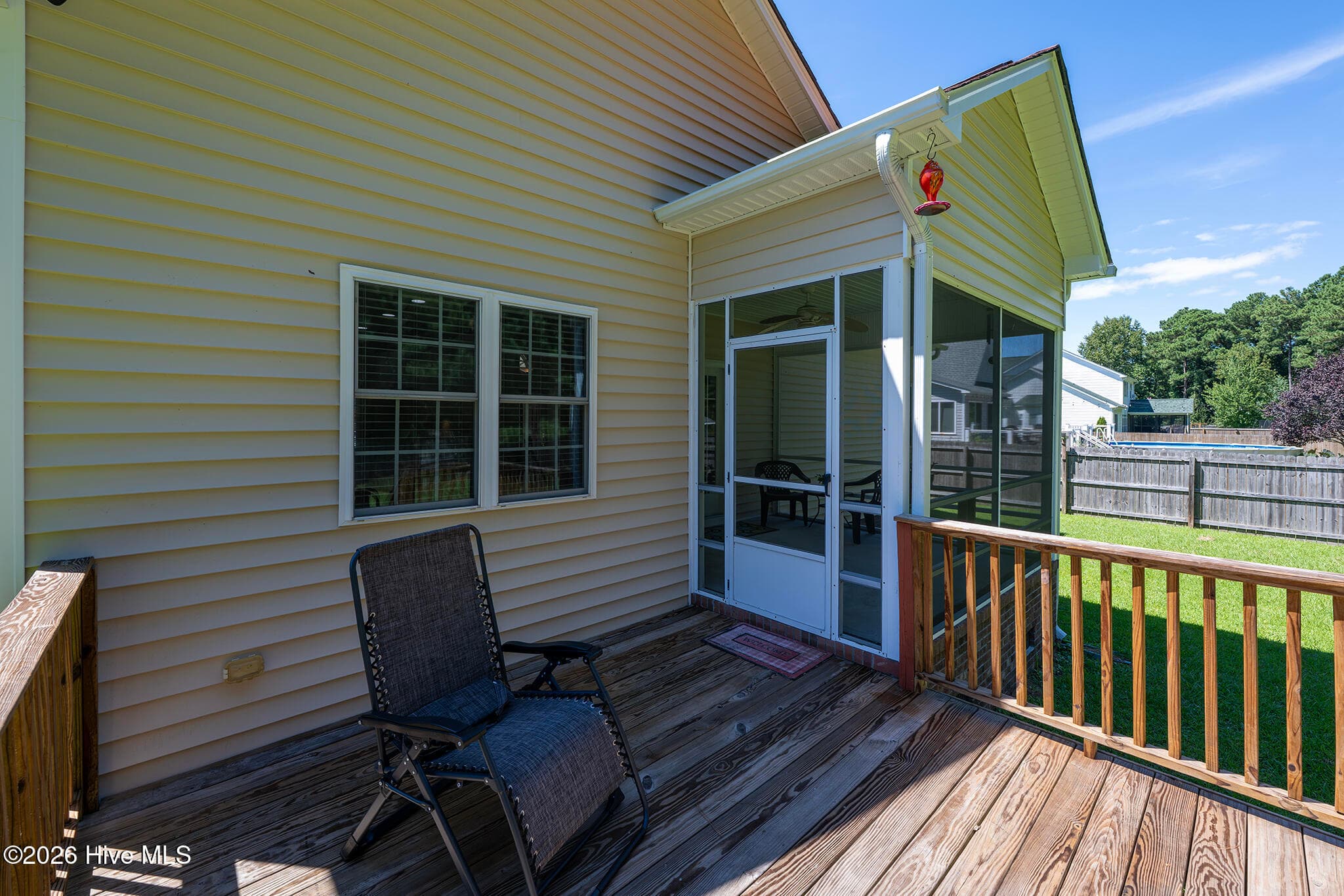 Back Deck - 168 Laura Drive, New Bern, NC 28562