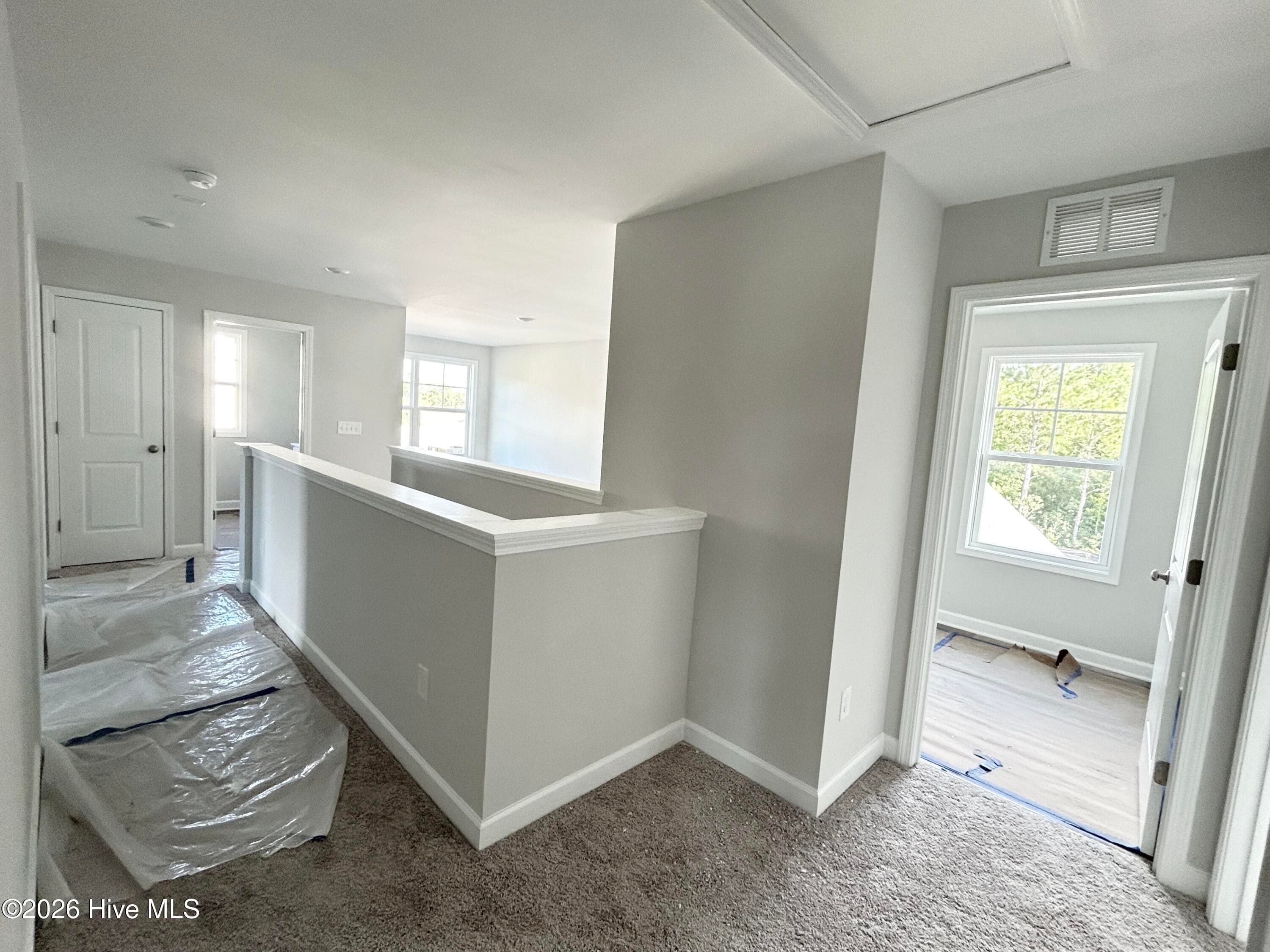 2nd level features 3 additional Bedrooms, 2 full Bathrooms, Laundry Room, and Dedicated Office. - 9117 Carly Lane 61, Leland, NC 28451