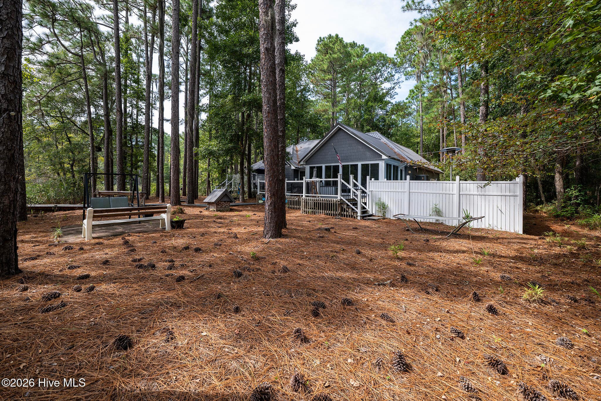 Back Yard - 106 Windlass Way, Aurora, NC 27806