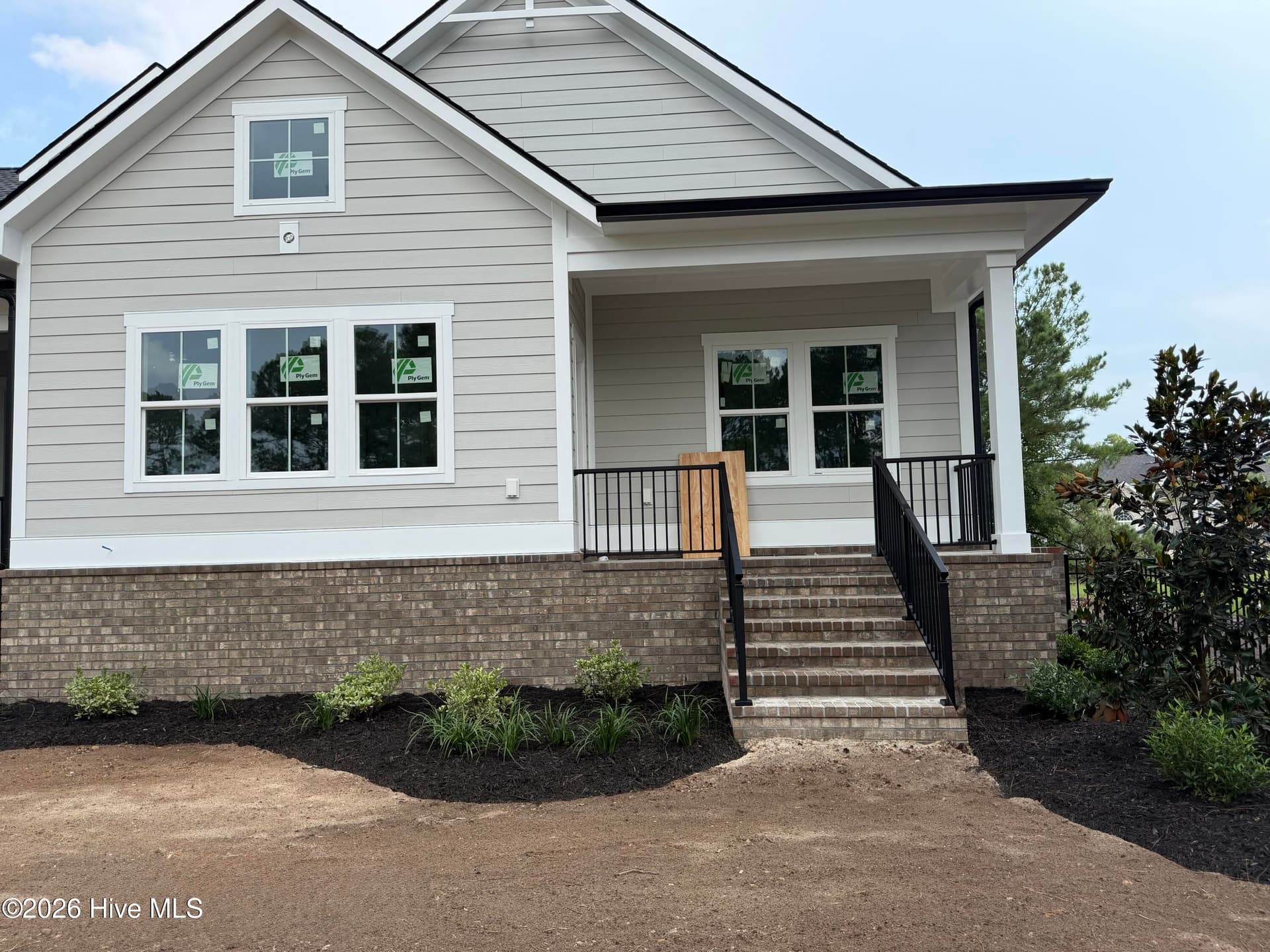 Private porch accessible from primary suite, under construction. - 550 Glenburnie Street NW, Calabash, NC 28467