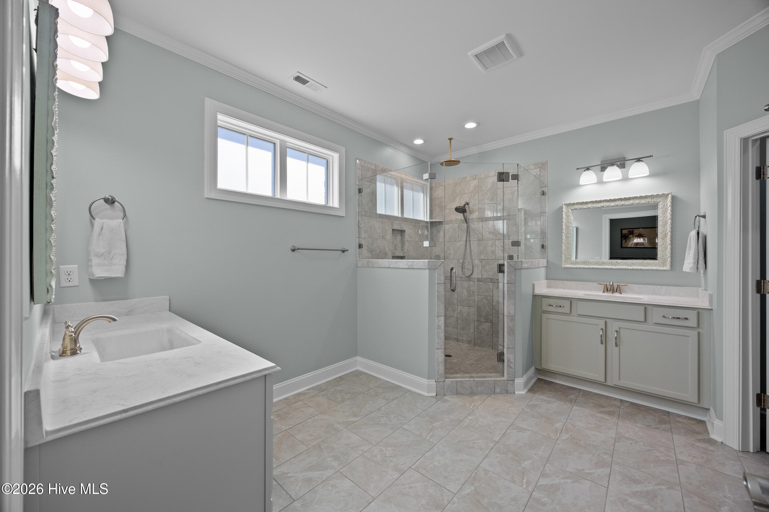 Primary bathroom - 323 Crown Pointe Drive, Hampstead, NC 28443