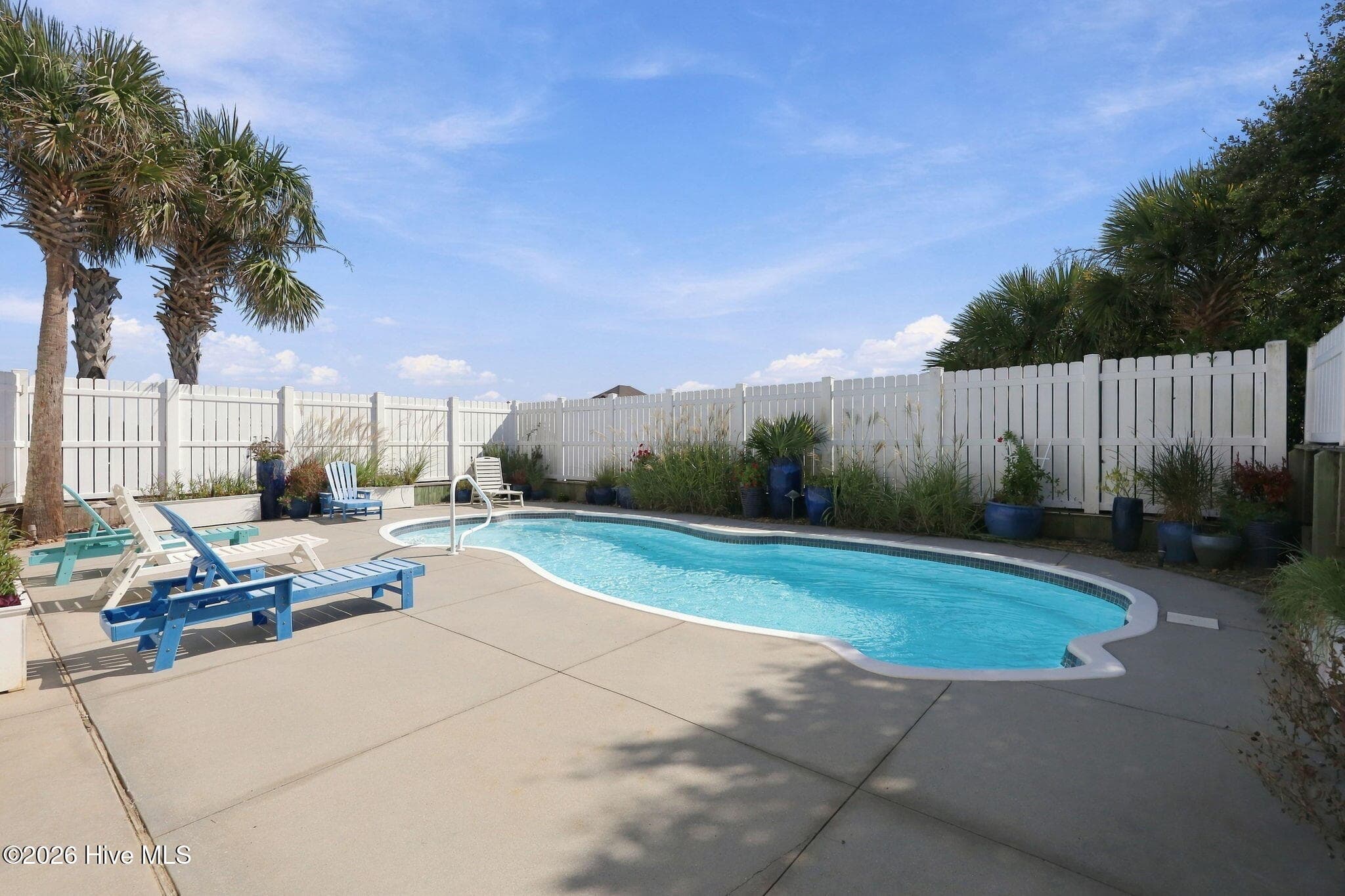 Private In-Ground Pool Area - 101 Jackson Avenue, Emerald Isle, NC 28594, Emerald Isle