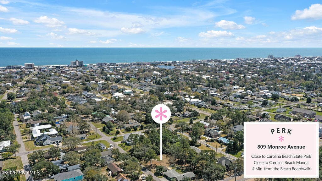 Residential Lot at 809 Monroe Avenue, Carolina Beach, NC 28428, photo 2 of 2