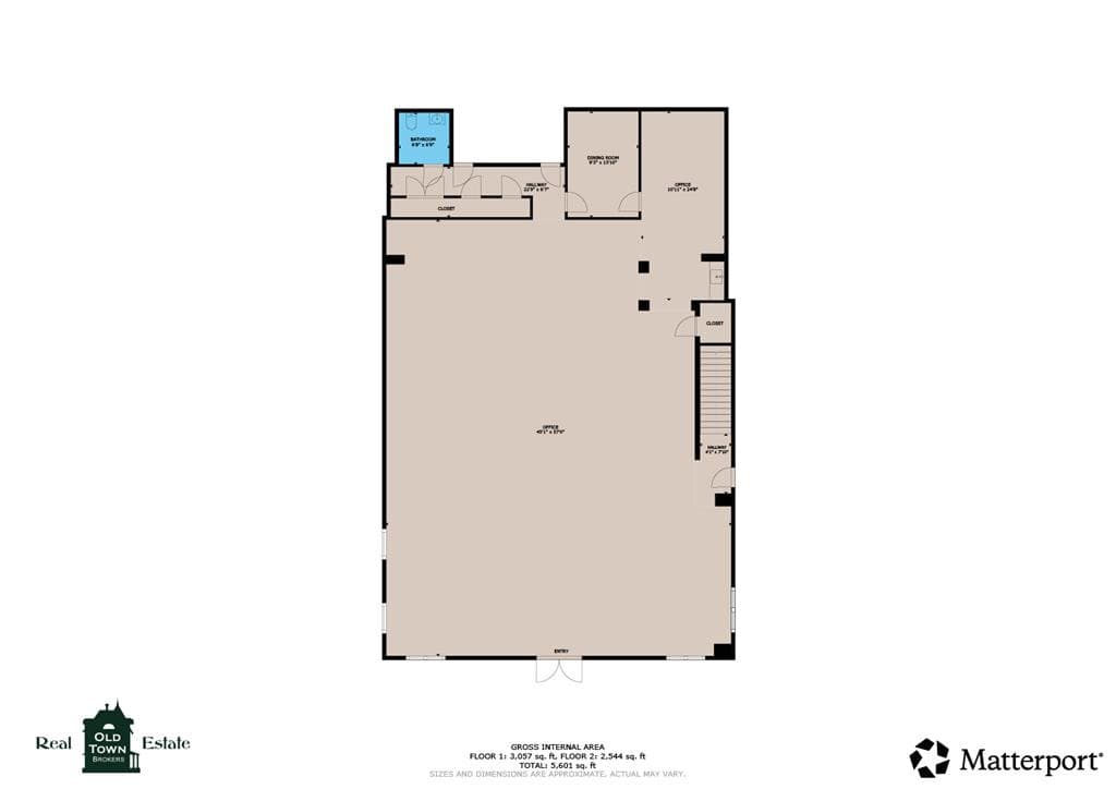 Ground floor. Not shown is the back bathrooms - 89 Sycamore Street, Murphy, NC 28906