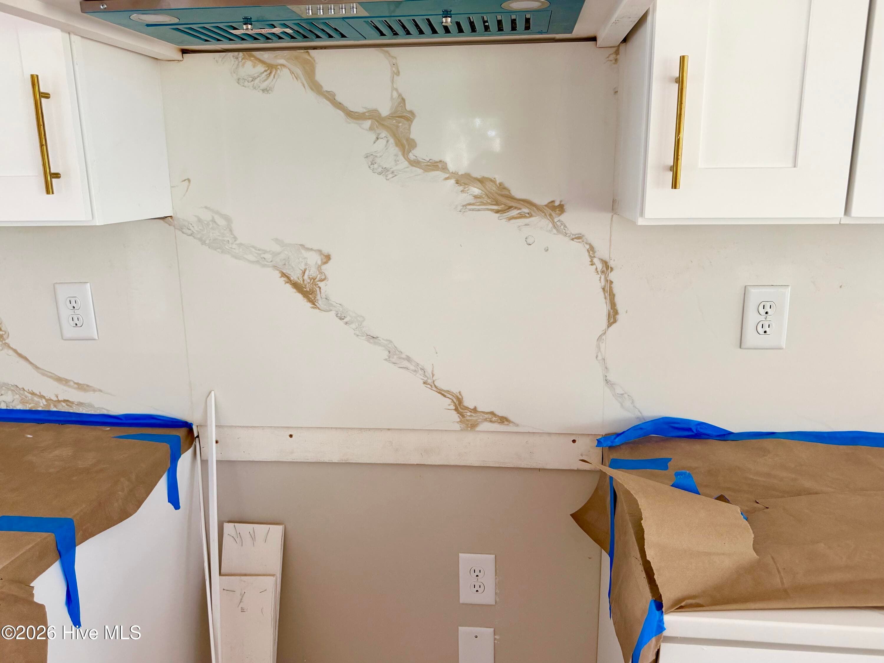 Custom backsplash, under construction. Appliances to be installed. - 550 Glenburnie Street NW, Calabash, NC 28467