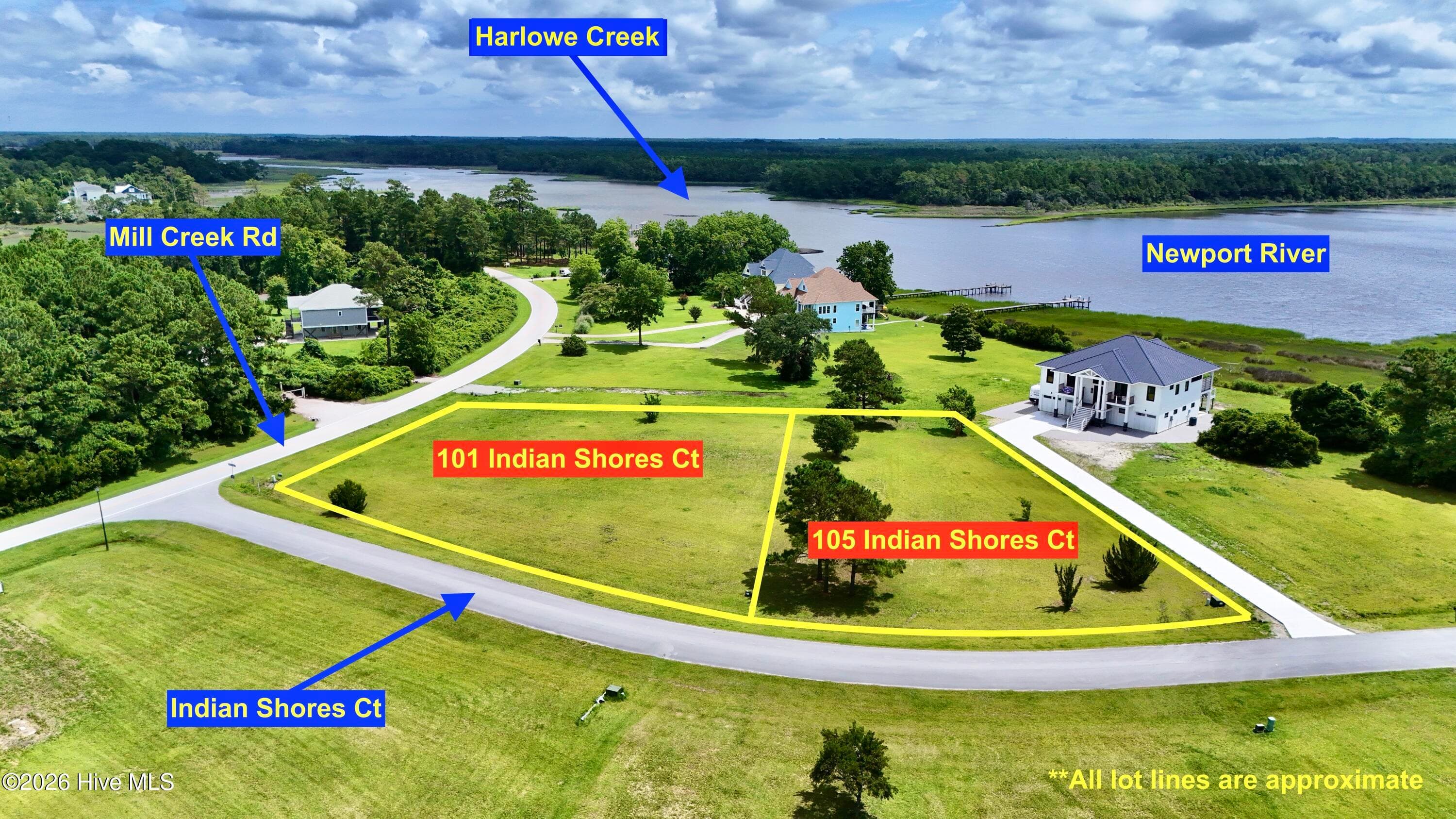 Residential Lot at 105 Indian Shores Court, Newport, NC 28570, photo 5 of 5