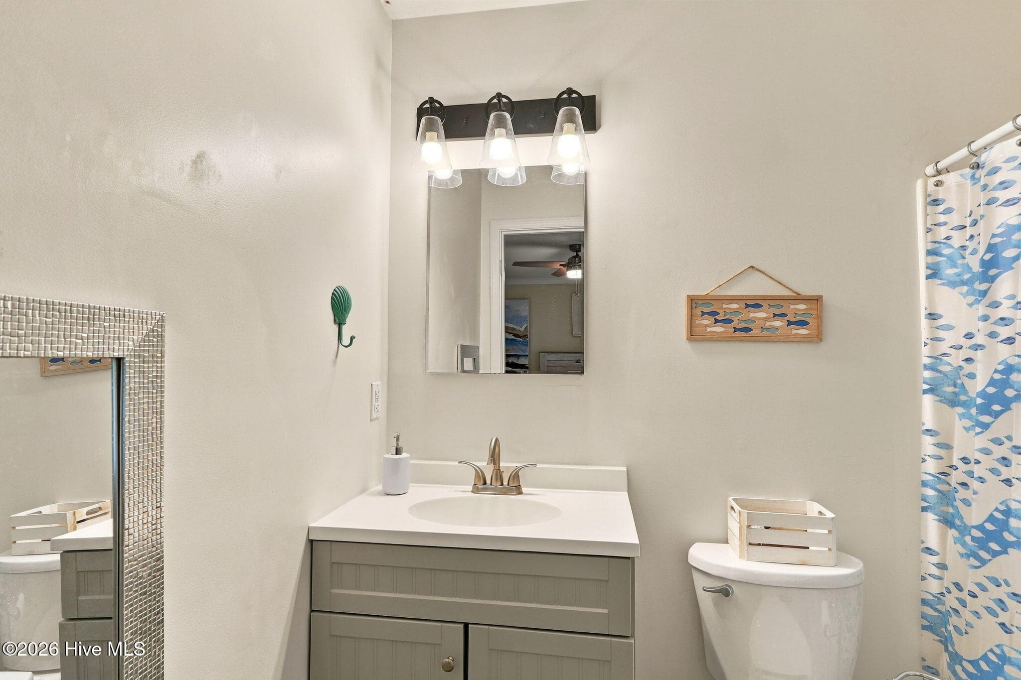 Primary Bath - 182 Fox Drive, Cape Carteret, NC 28584