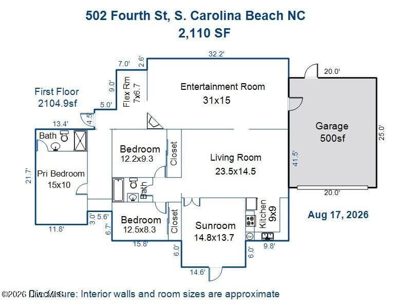 Single Family Residence at 502 Fourth Street S, Carolina Beach, NC 28428, photo 27 of 27