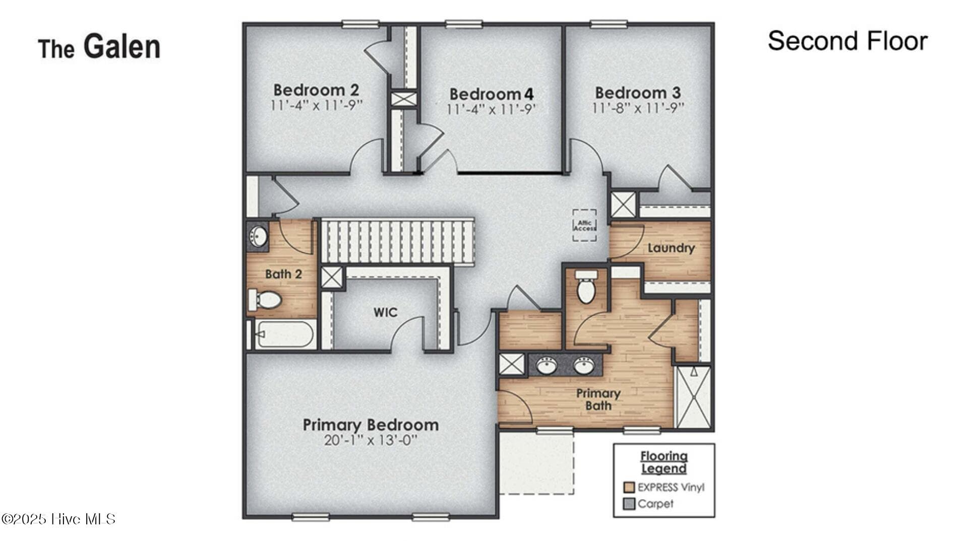 Second Floor - 1021 Billfish Trail SE Lot 009, Leland, NC 28479
