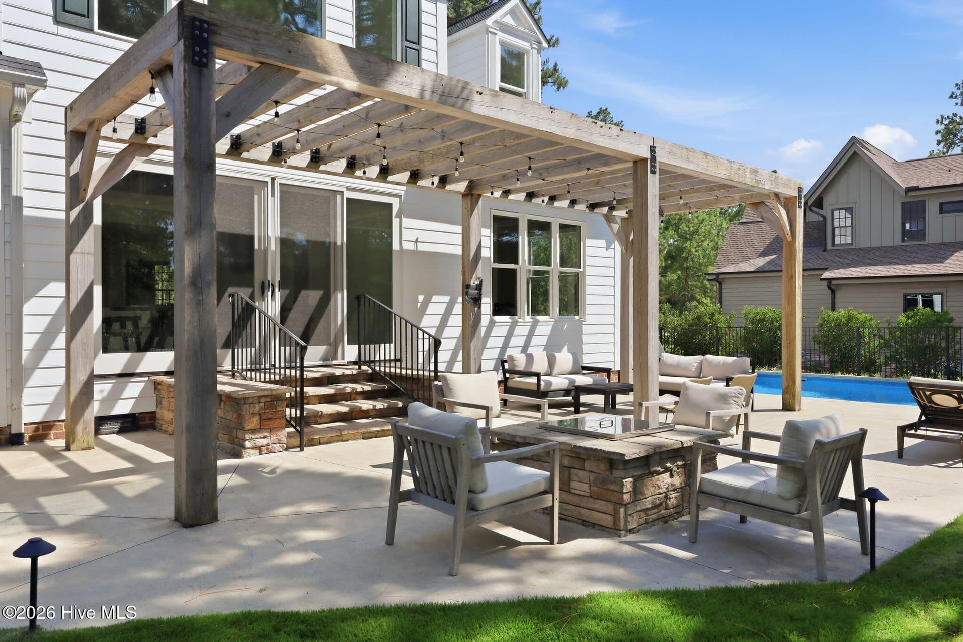 Fire Pit area - 102 Chesterfield Drive, Pinehurst, NC 28374