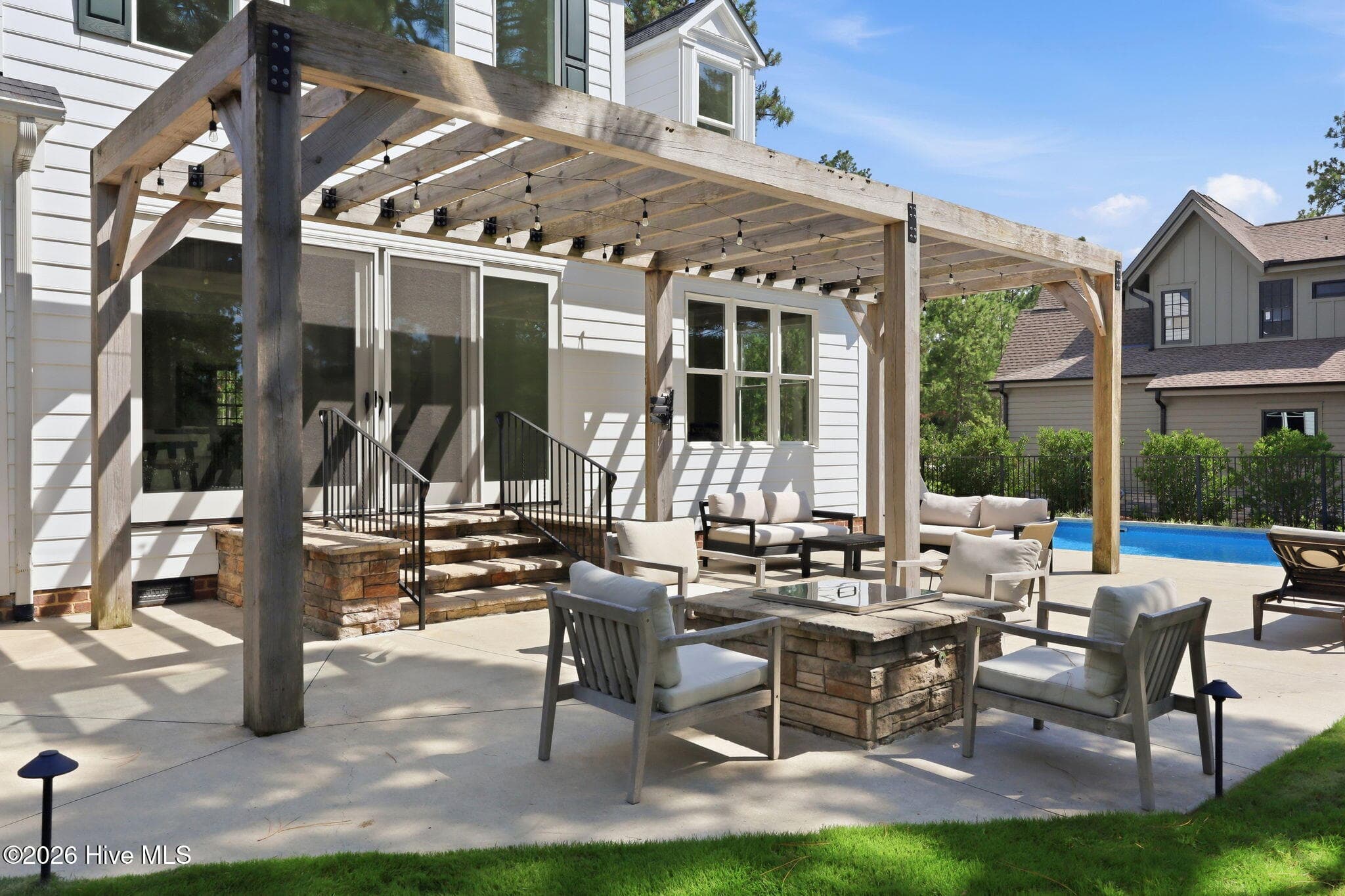 Fire Pit area - 102 Chesterfield Drive, Pinehurst, NC 28374