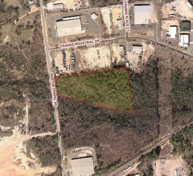 Unimproved Land at 1812 Barton Chapel Road, Augusta, GA 30909, photo 3 of 4