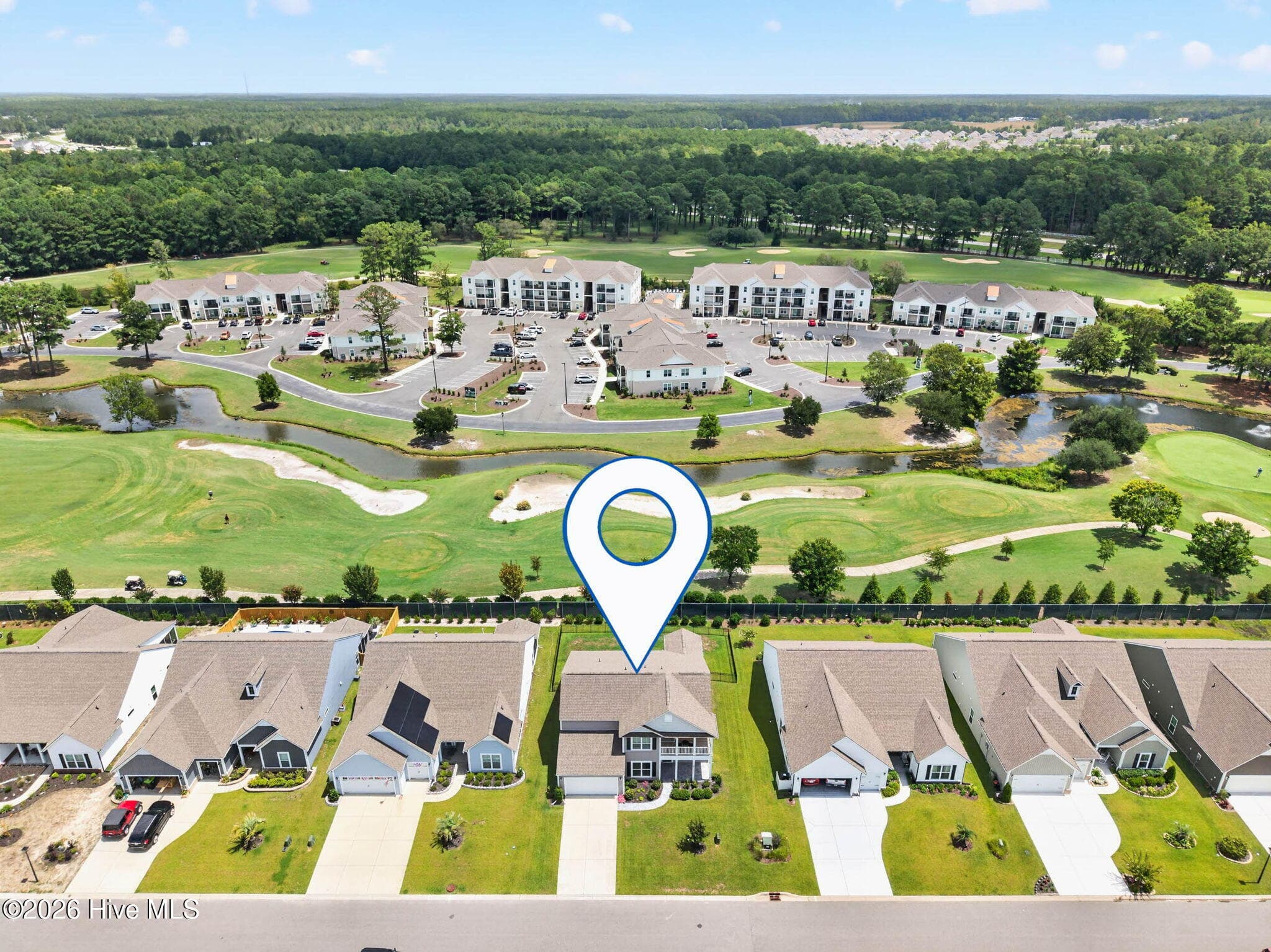 The home is ideally positioned within the Eagle Run community, offering convenient access to neighborhood amenities. - 139 Eagle Claw Drive, Calabash, NC 28467