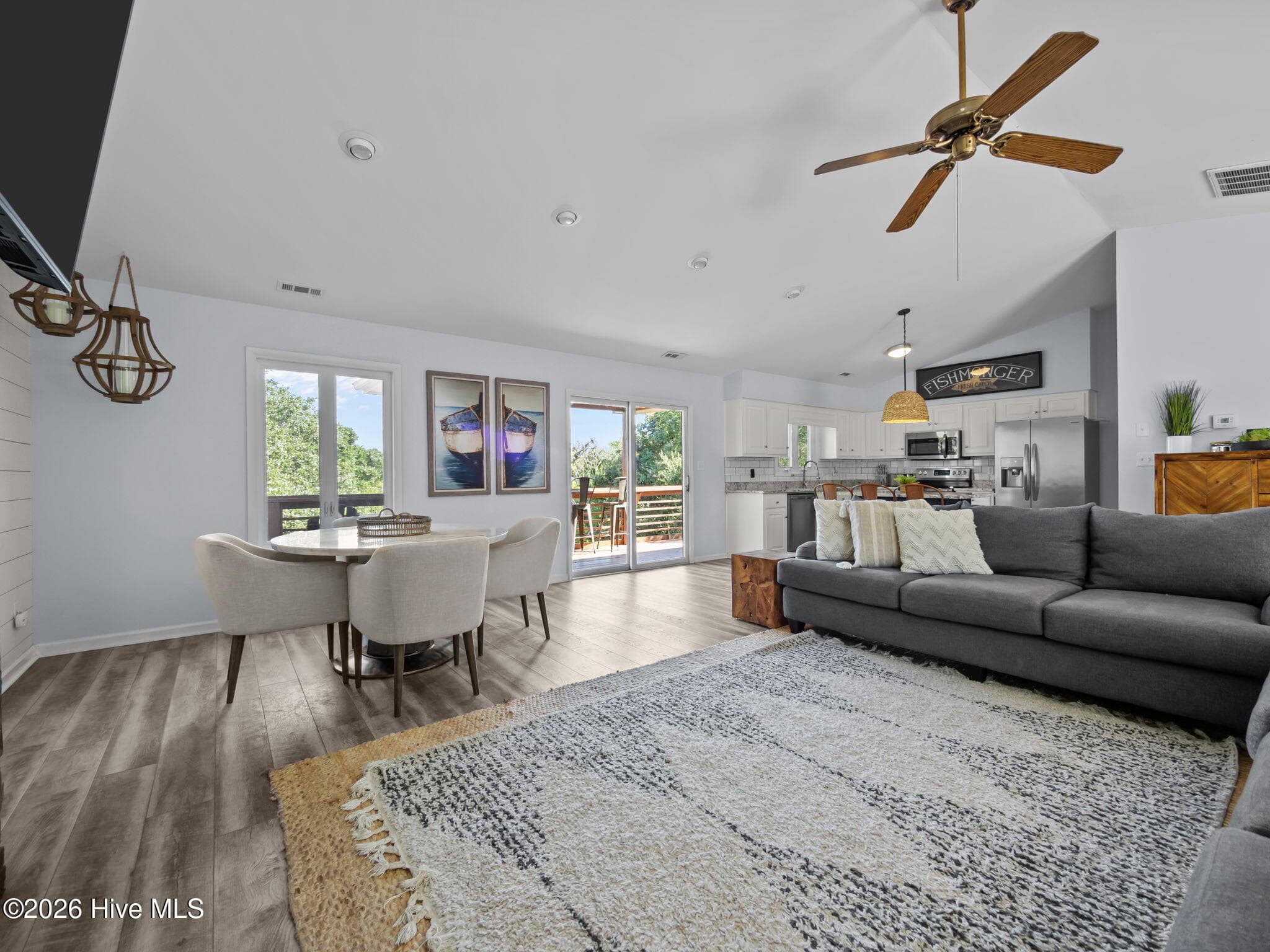 LVP Flooring Throughout Main Living Area - 5415 Cedar Tree Lane, Emerald Isle, NC 28594