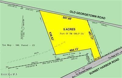 5 ACRES - 1617 Sunset Harbor Road SE, Bolivia, NC 28422