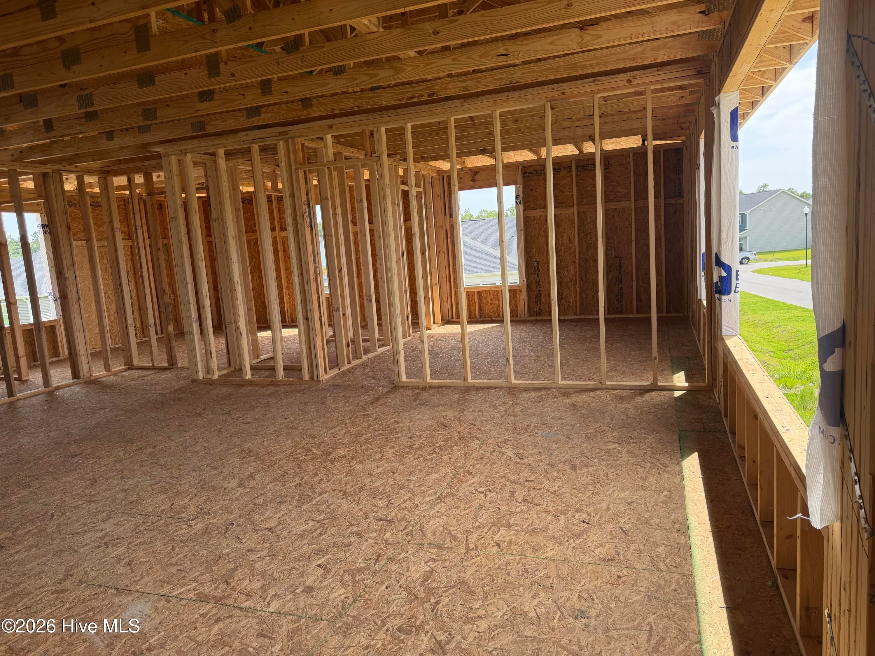 Current stage of construction - 806 Hidden Bridge Drive, Jacksonville, NC 28546