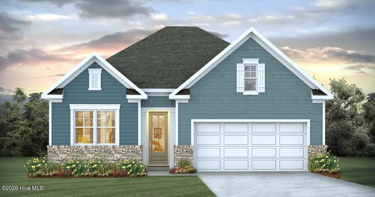 Front Elevation - 1062 Riverlake Boulevard SW, Supply, NC 28462
