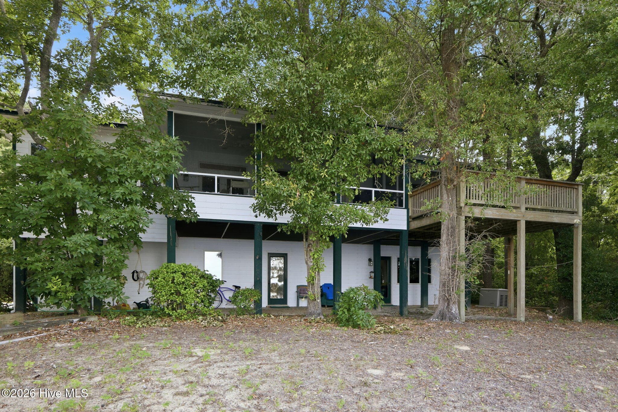 Rear Elevation - 308 Silver Creek Landing Road, Swansboro, NC 28584