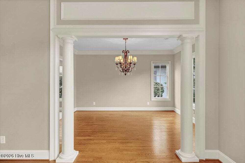 Great Room to Dining Room - 1609 Dijon Drive, Wilmington, NC 28405