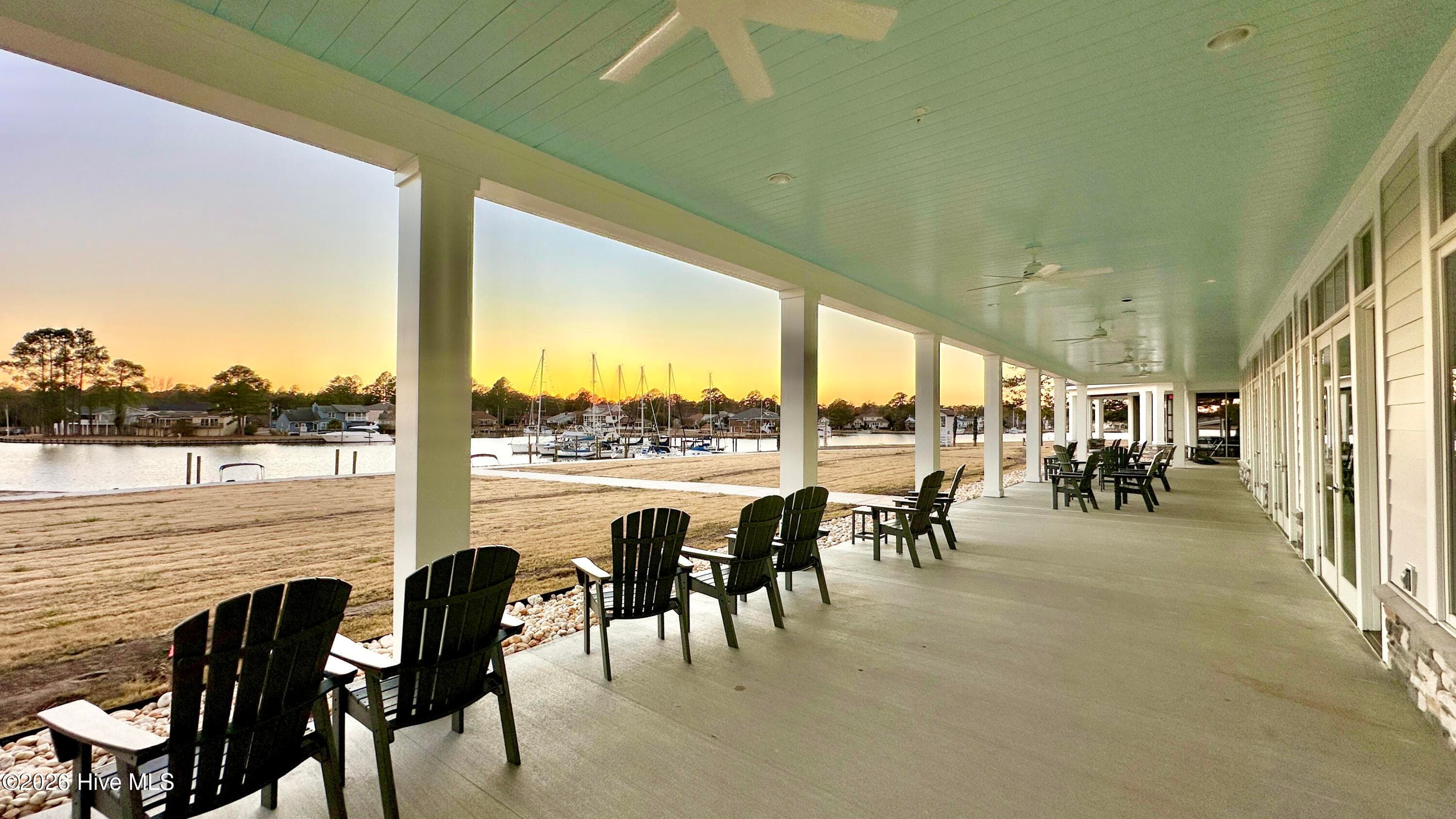 Plenty of chairs to enjoy the Sunsets! - 2131 Royal Pines Drive, New Bern, NC 28560