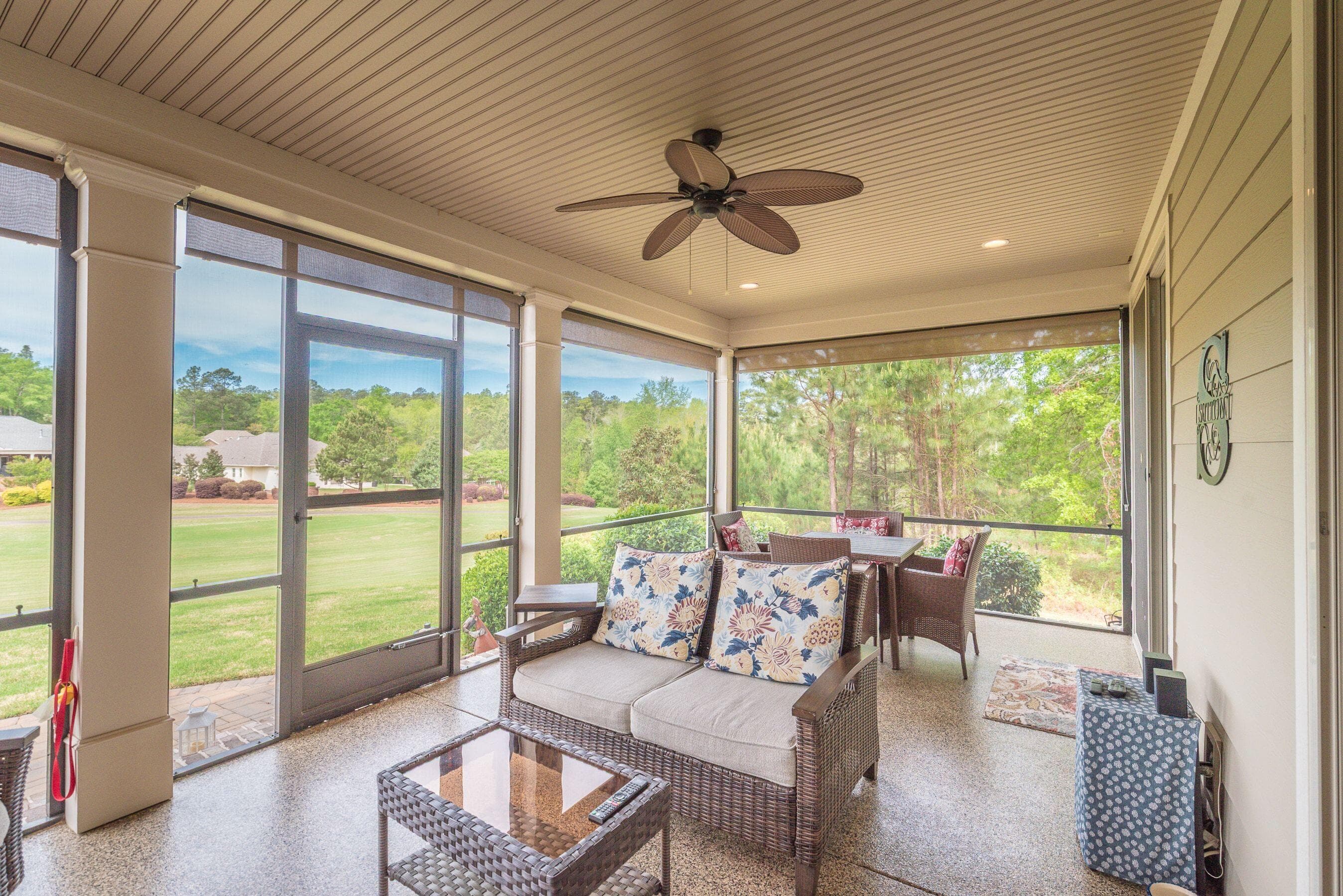 Screened porch - 207 Quiet Oak Court, Aiken, SC 29803