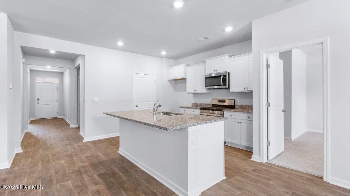 Photo is of similar, completed Acadia floor plan. Actual colors may vary - 2096 Cypress Hill Drive SE Lot 270, Bolivia, NC 28422