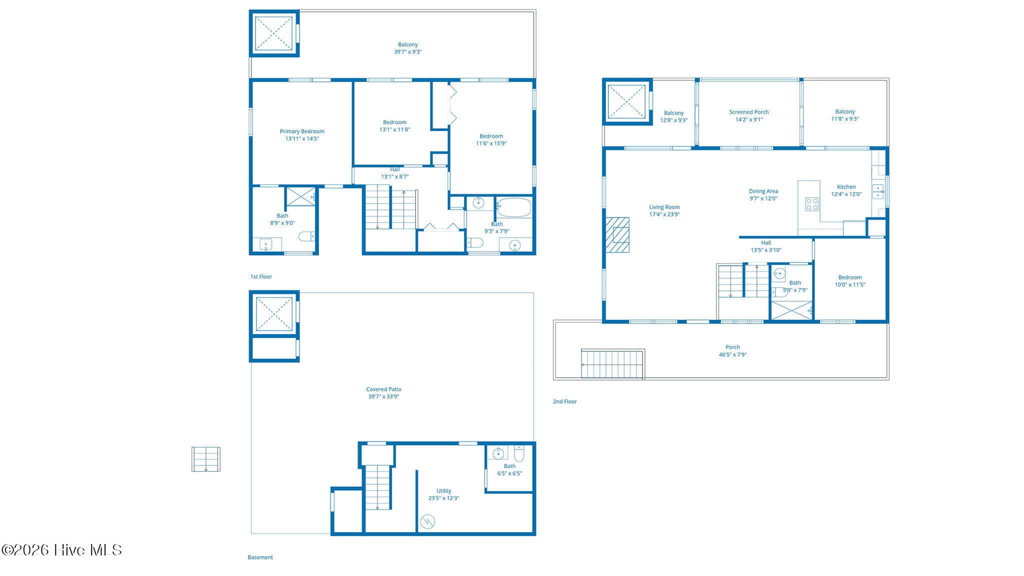 Floor Plan - 1103 Timber Trail, Emerald Isle, NC 28594