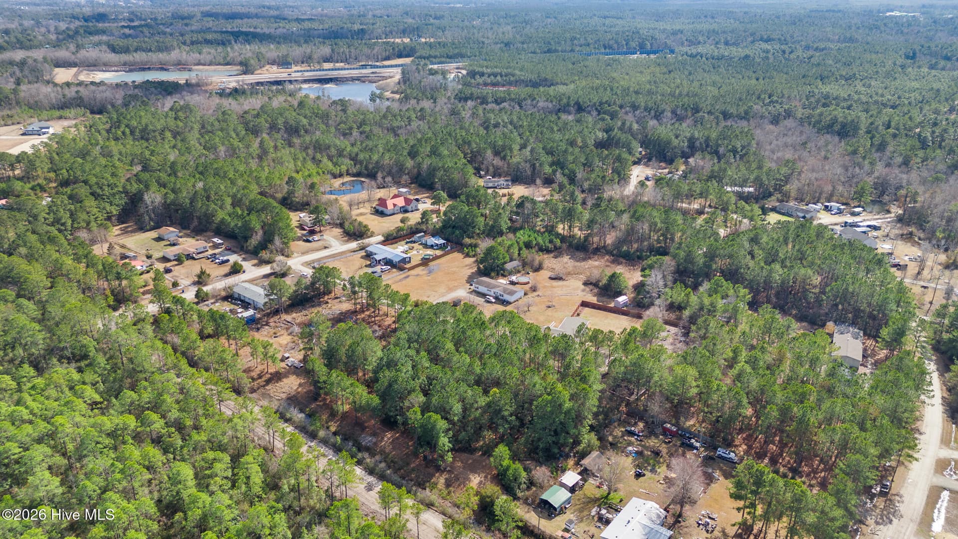 Aerial View 3 - 66 25 Tree Top Court, Hampstead, NC 28443