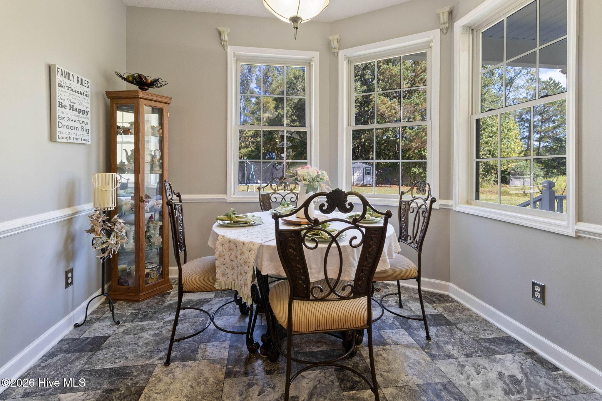 Overlooks Rear Yard - 549 Sassafras Road, Bladenboro, NC 28320
