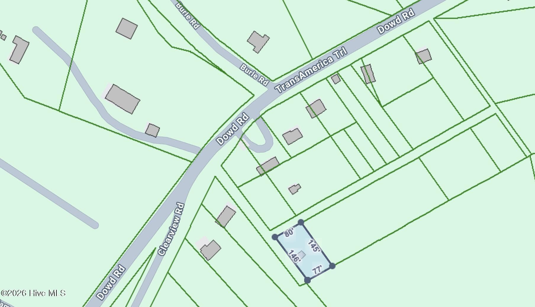 Residential Lot at Lot 50/51, Dowd Road, Carthage, NC 28327, photo 4 of 6