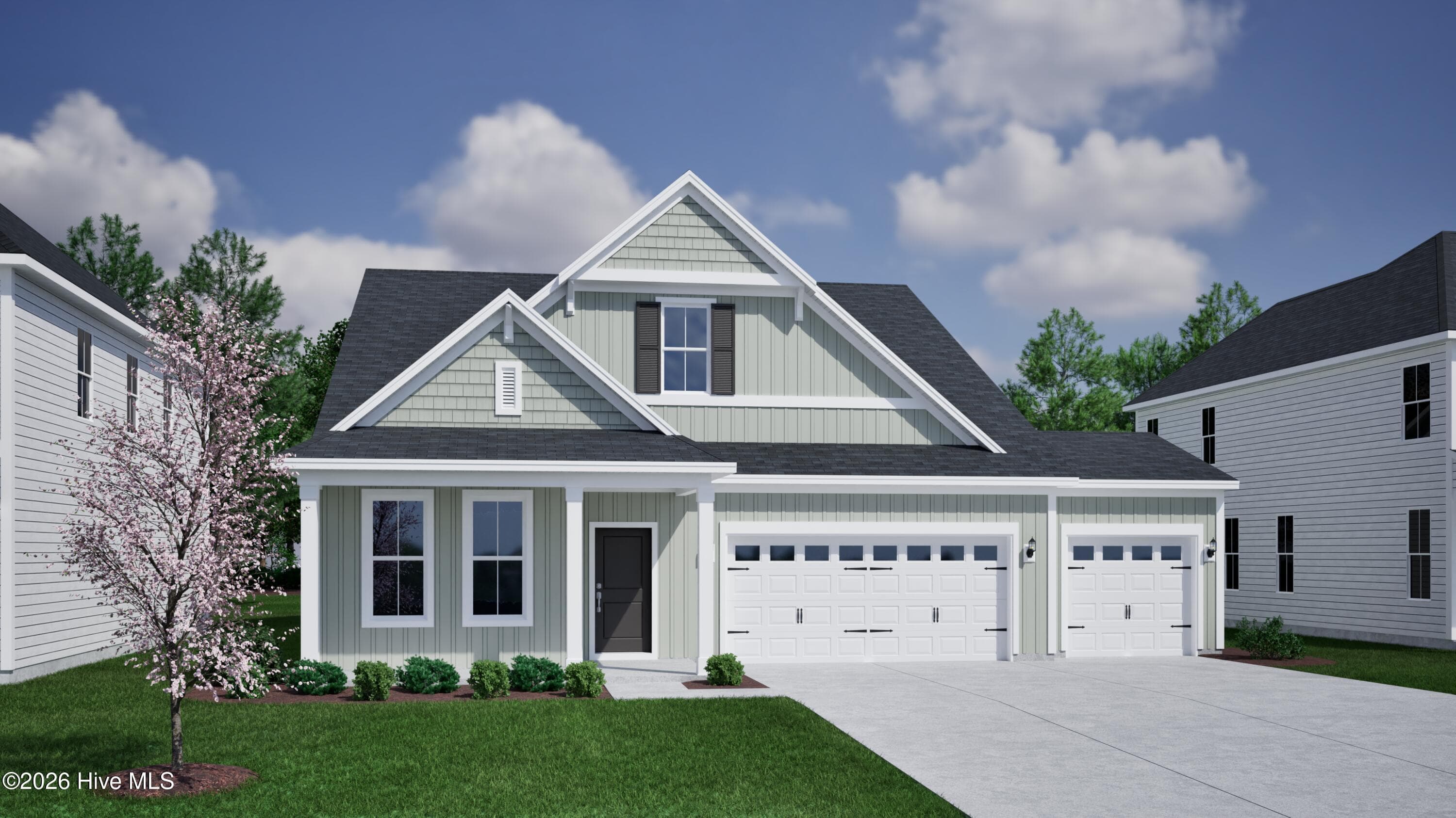 Rendering, not of actual home - 314 Heart Pne Avenue, Wilmington, NC 28411