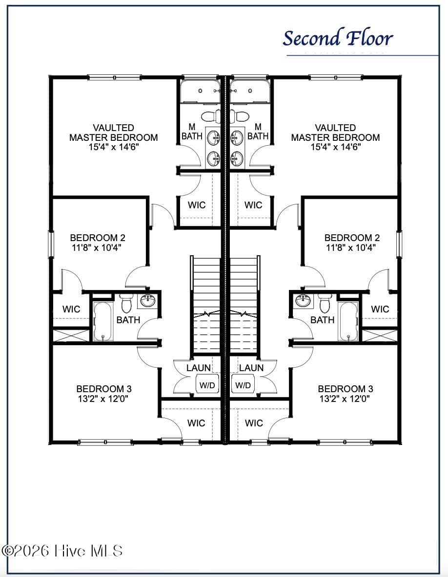 Second floor - 1739 Stella Way, Wilmington, NC 28403