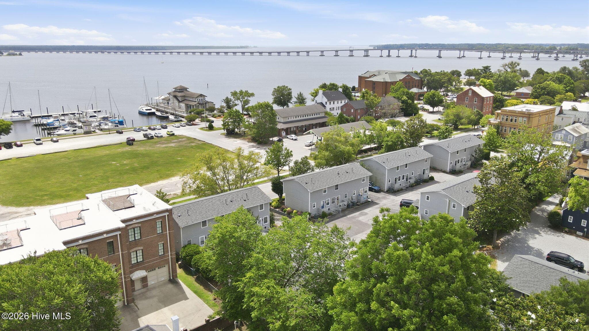Aerial View - 328 River Walk, New Bern, NC 28560
