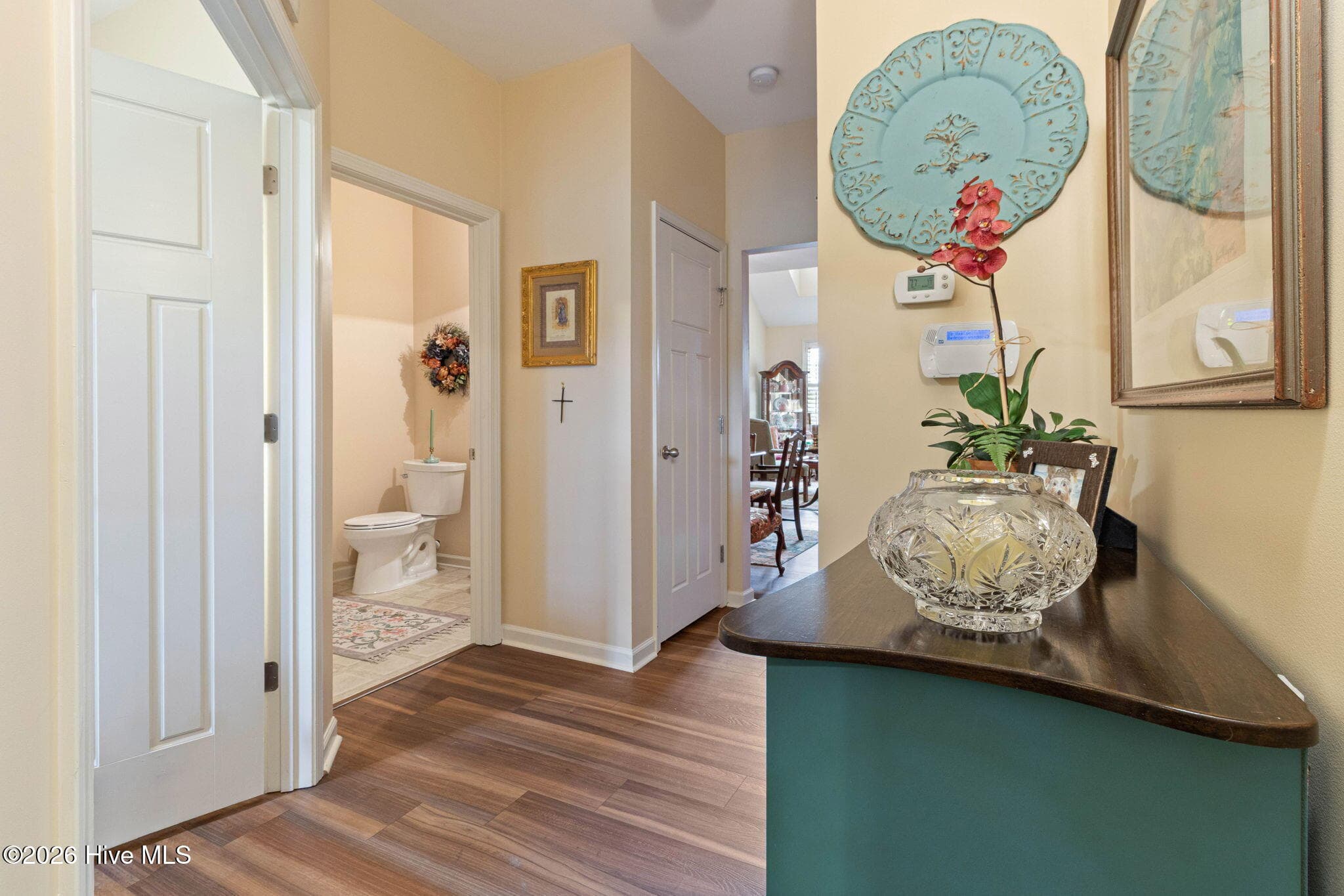 View of Half Bath; Lower Level - 45 Crosby Lane, Garner, NC 27529
