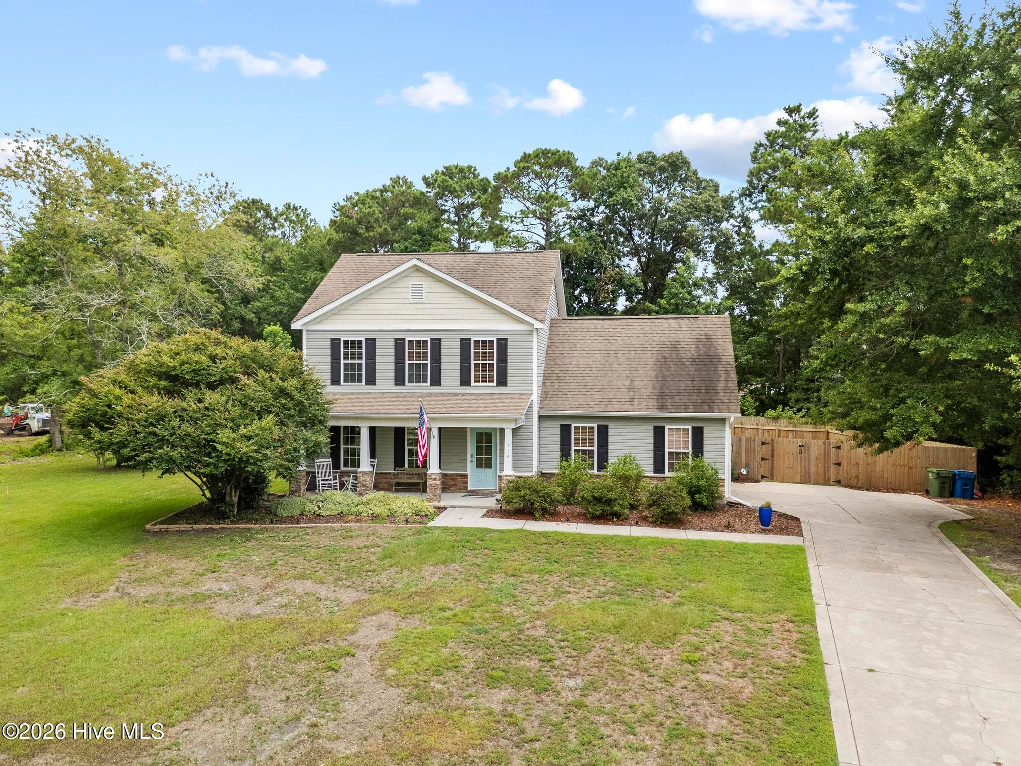 Single Family Residence at 114 Norine Drive, Holly Ridge, NC 28445, photo 42 of 46