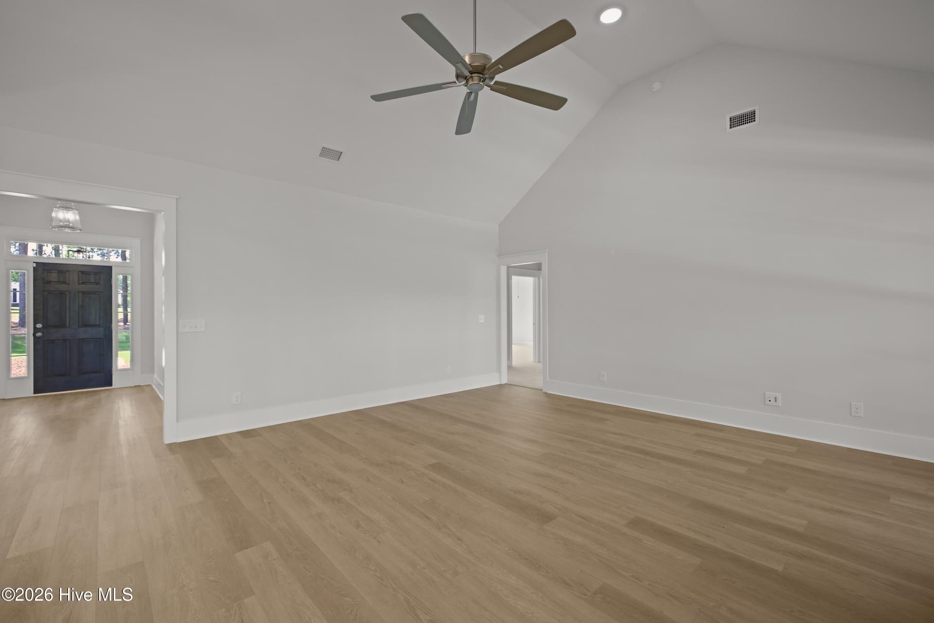 Durable click flooring in the main living areas - 1096 Bellingham Drive, Beech Island, SC 29842