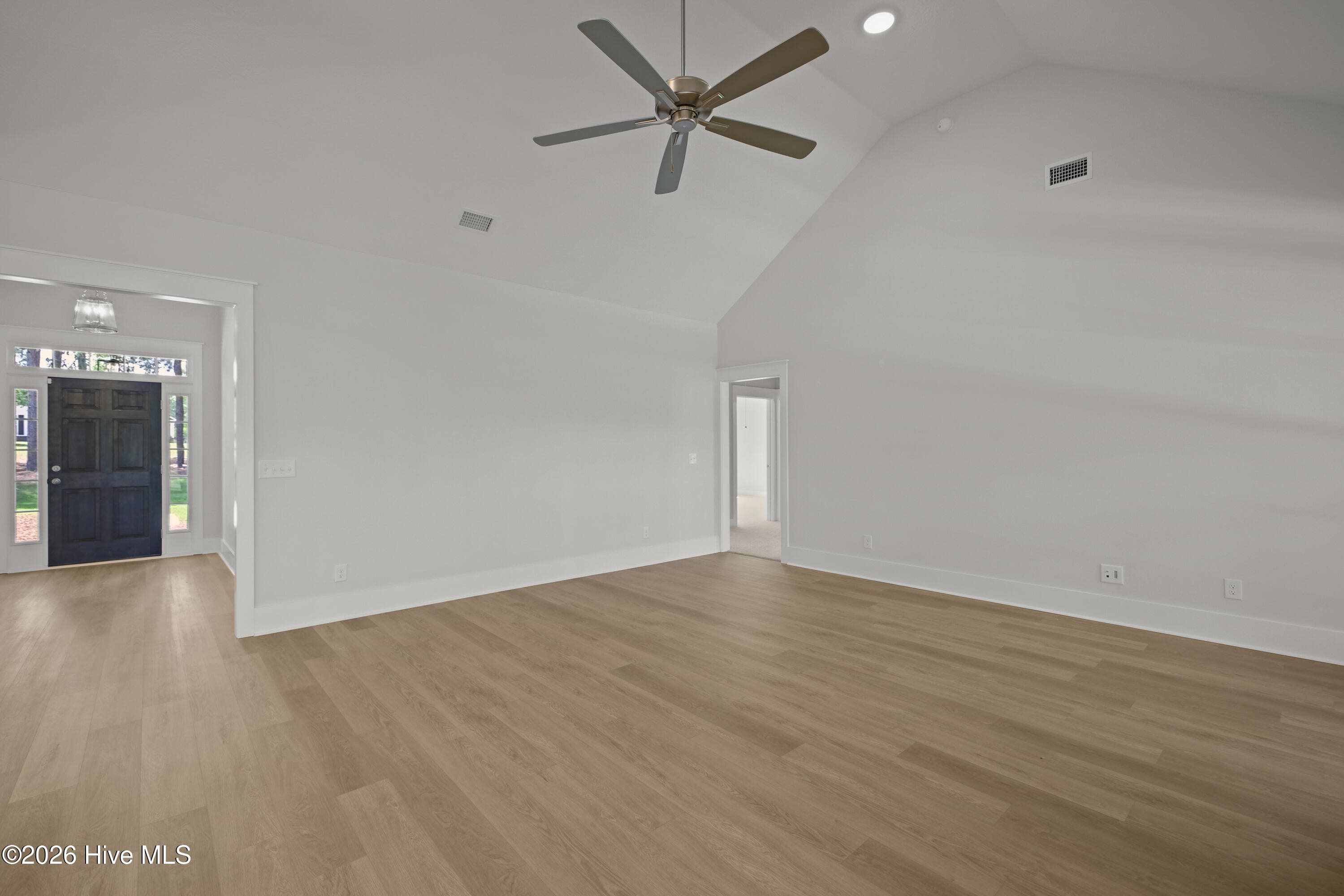 Durable click flooring in the main living areas - 1096 Bellingham Drive, Beech Island, SC 29842